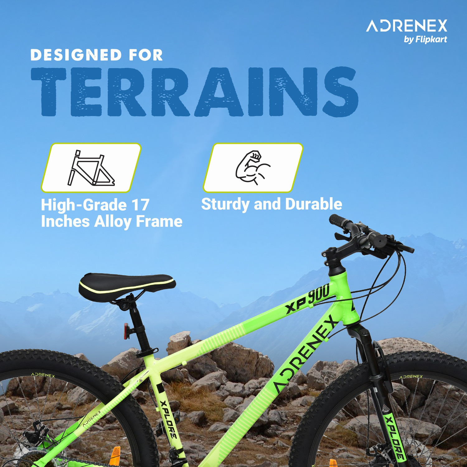 Image of Adrenex by Flipkart Xplore XP 900 27.5 T (inch) Mountain Cycle
