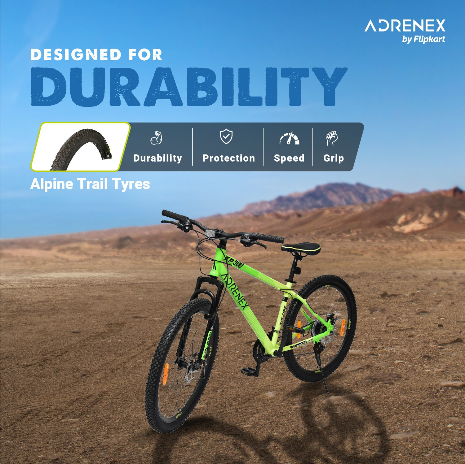 Image of Adrenex by Flipkart Xplore XP 900 27.5 T (inch) Mountain Cycle