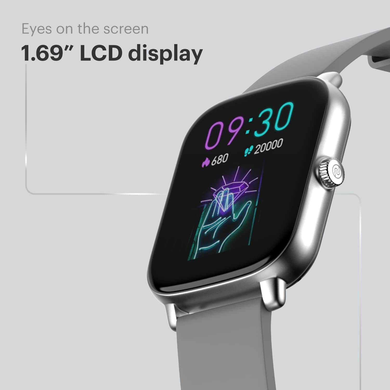 Image of Noise Icon Buzz 1.69 inch Display with Bluetooth Calling, Built-In Games, Voice Assistant Smartwatch
