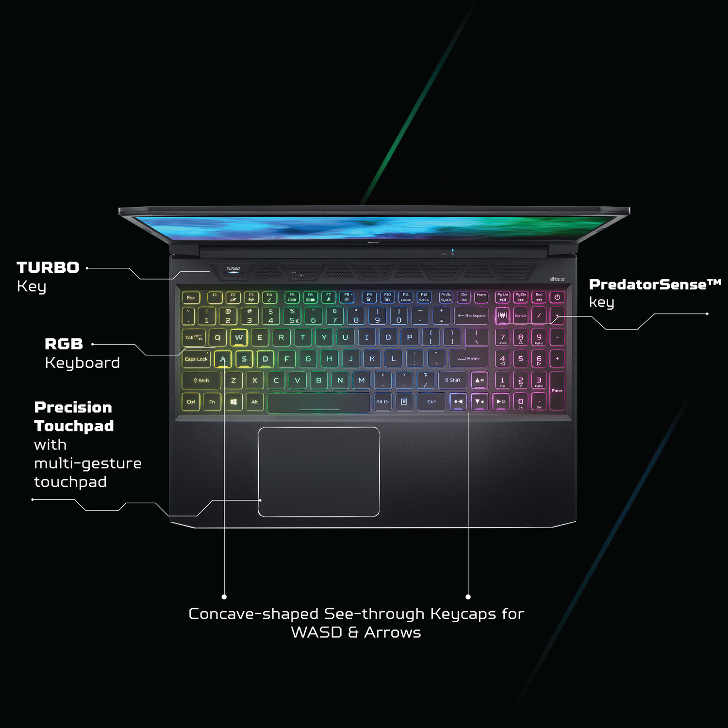 Image of Acer Predator Helios 300 Intel Core i9 11th Gen 11900 - (16 GB /1 TB SSD /Windows 11 Home /6 GB Graphics /NVIDIA GeForce RTX RTX 3060 /300 Hz) PH315-54 Gaming Laptop