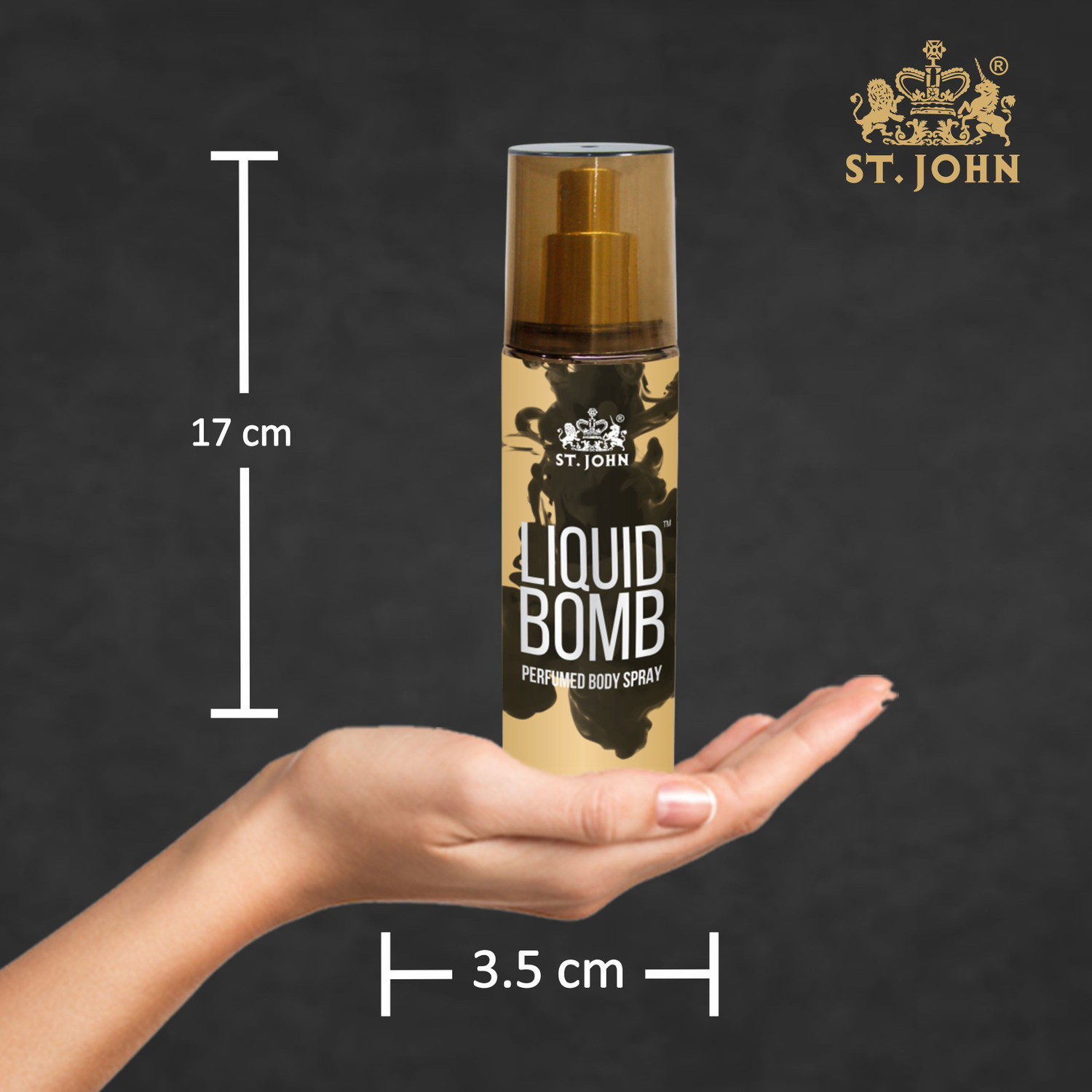 Image of ST-JOHN LIQUID BOBM INTENSE 150ML & LIQUID BOMB CODE 150ML PERFUME BODY SPRAY(PACK OF 2) Perfume Body Spray - For Men & Women