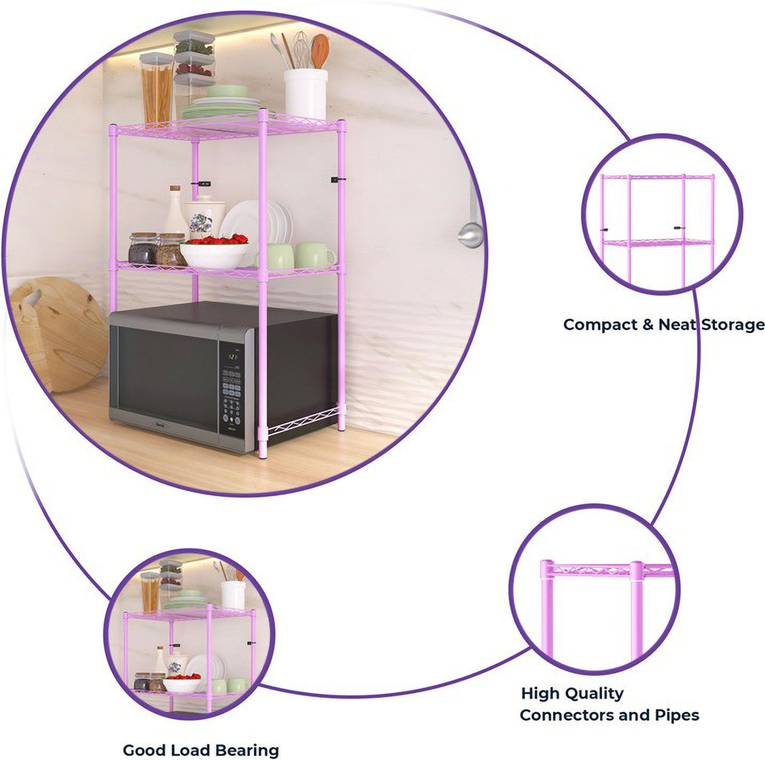 Image of Flipkart Perfect Homes Studio Metal Kitchen Cabinet