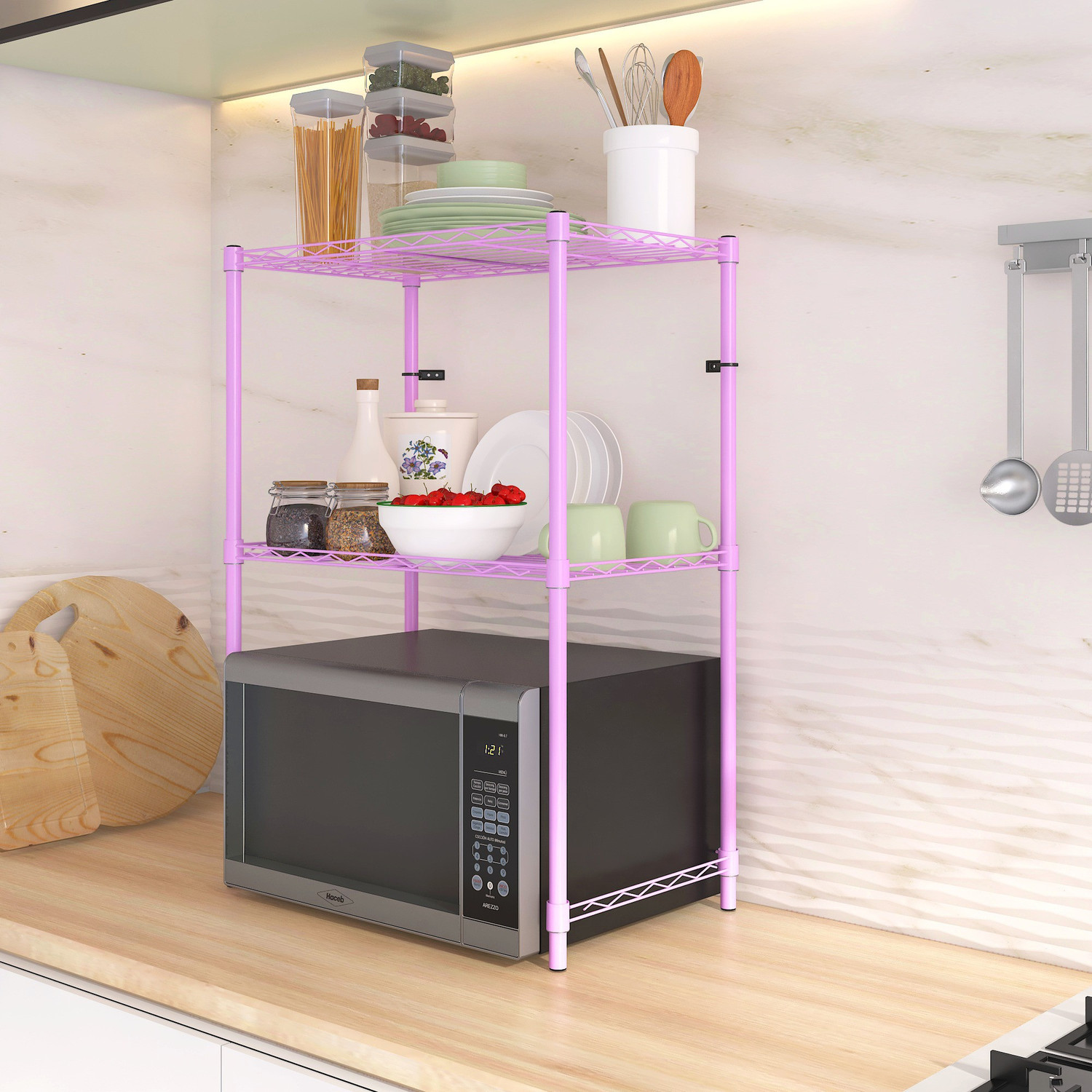 Image of Flipkart Perfect Homes Studio Metal Kitchen Cabinet