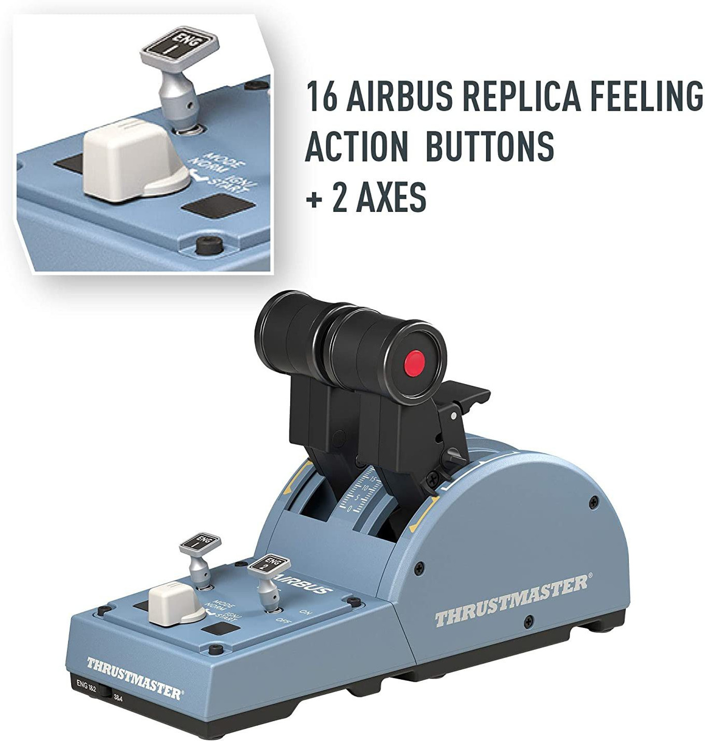 Image of THRUSTMASTER TCA Quadrant Airbus Edition- WW Joystick