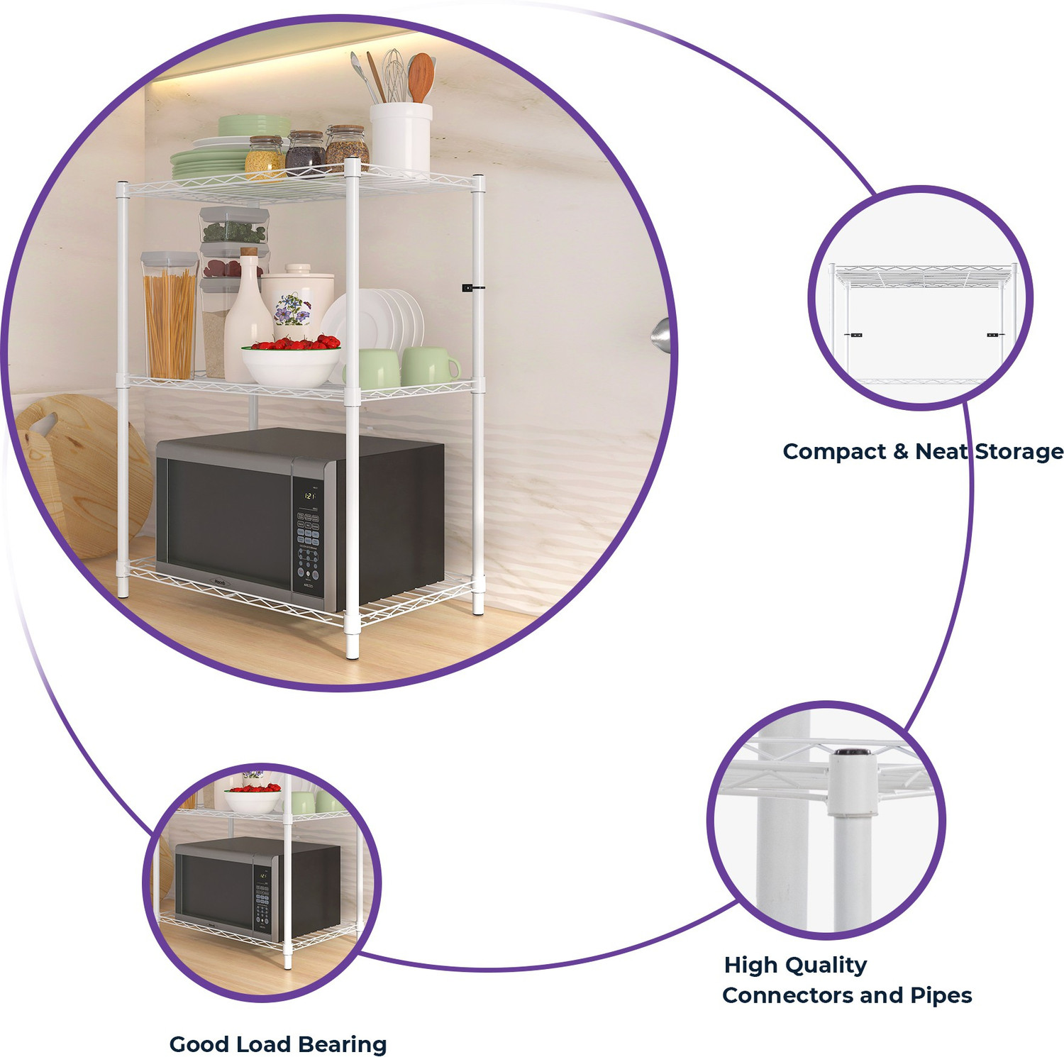 Image of Flipkart Perfect Homes Studio Metal Crockery Cabinet