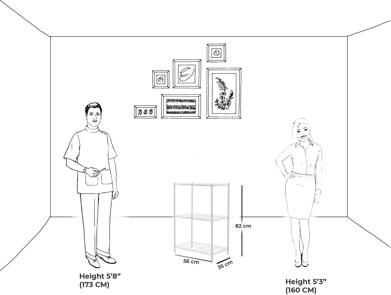 Image of Flipkart Perfect Homes Studio Metal Crockery Cabinet