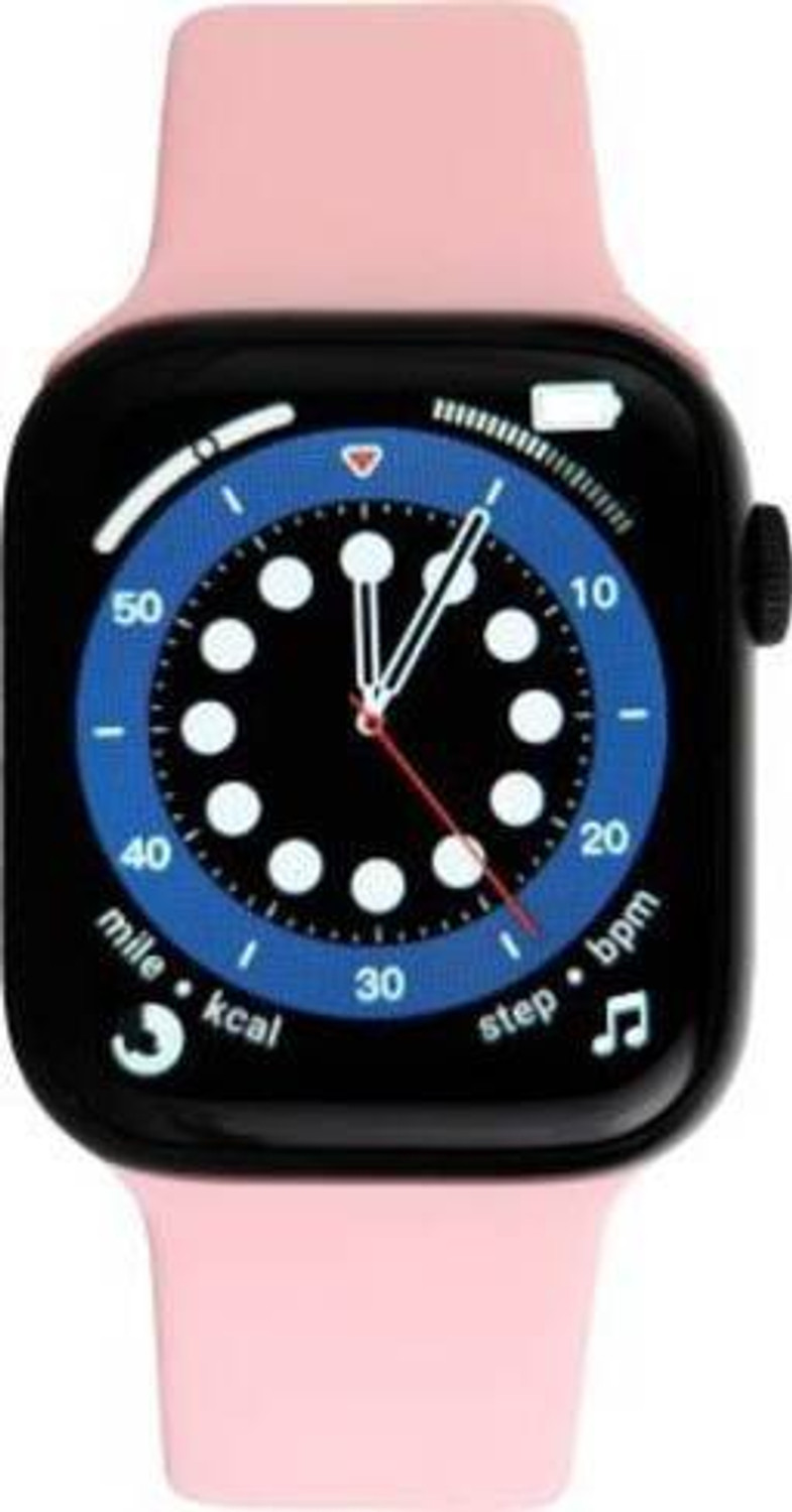 Image of CYXUS 4G Camera and Sim Card Support watch Smartwatch (Pink Strap, free)