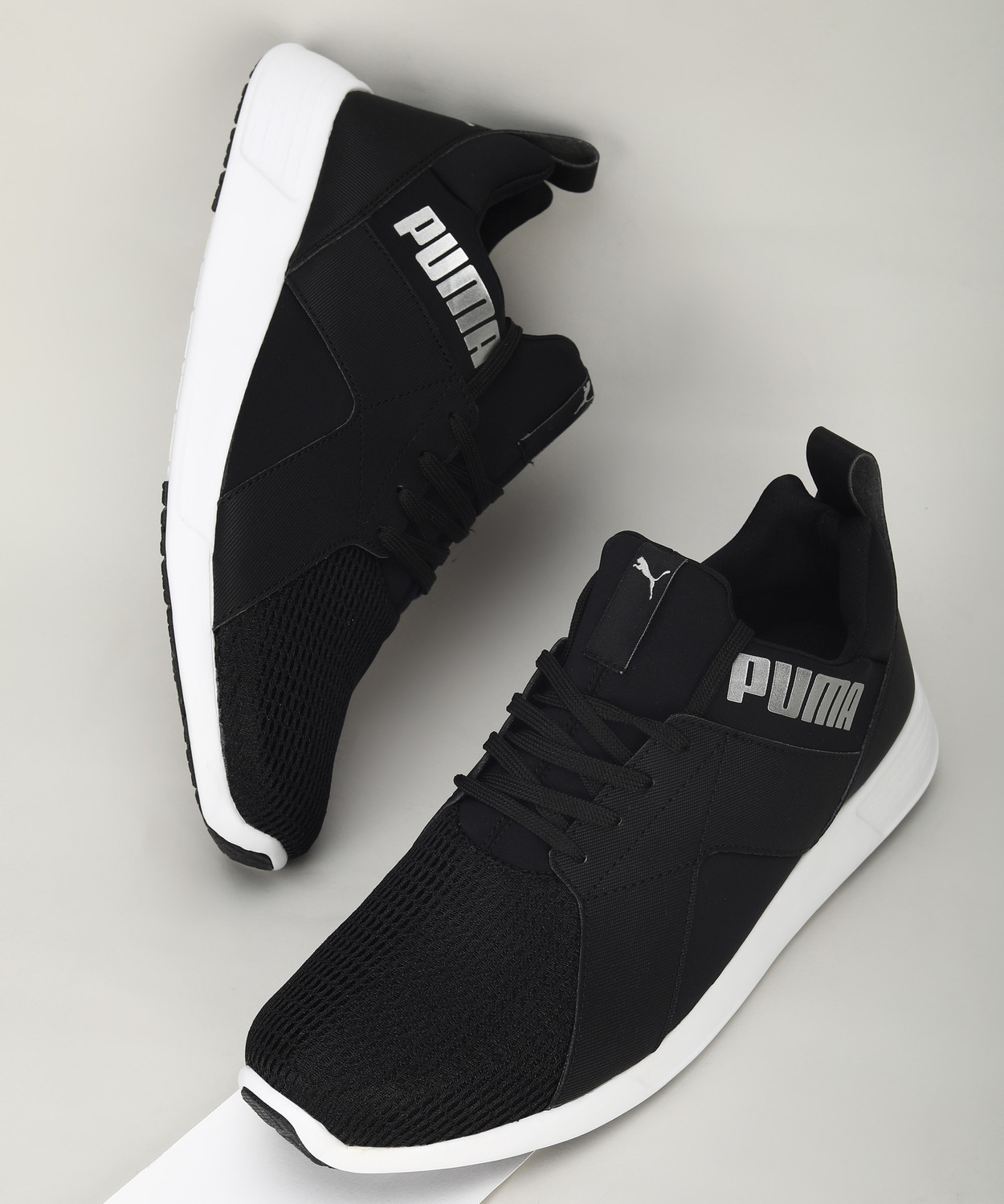 PUMA Zod Runner NM Walking Shoes For Men Black 6 Price History