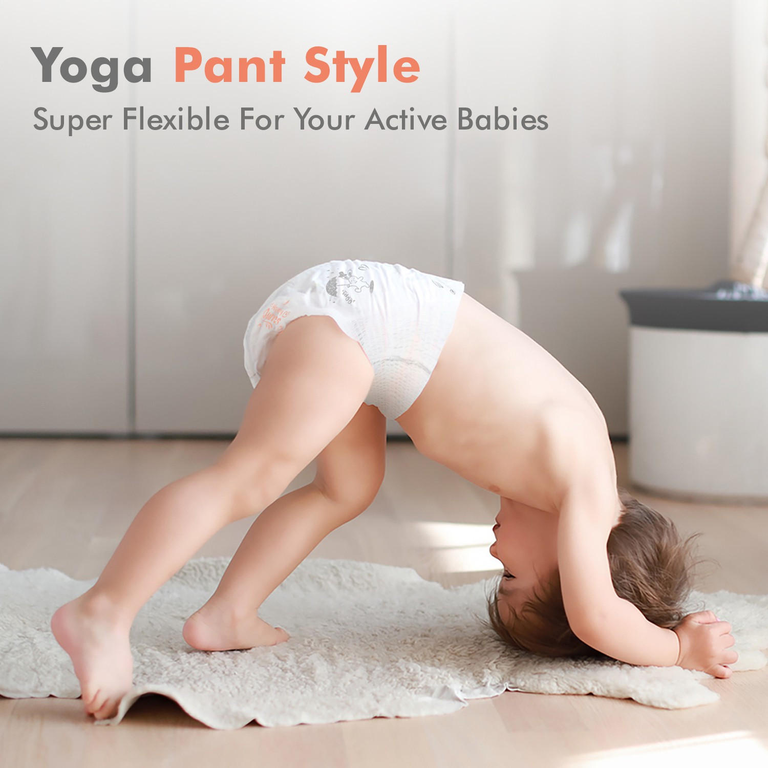 Image of R for Rabbit Feather Diaper Pants size L Pack of 70 - L