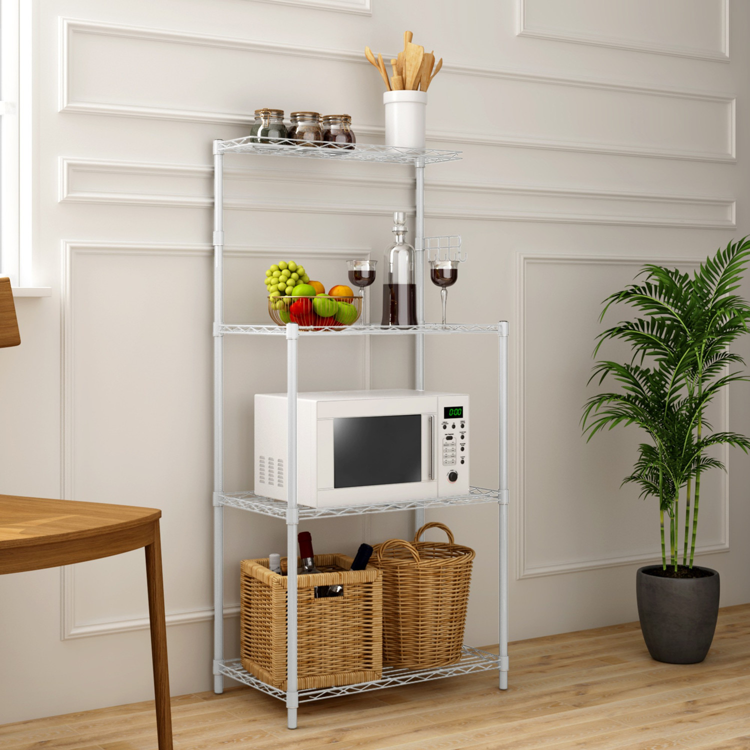 Image of Flipkart Perfect Homes Studio Metal Kitchen Cabinet