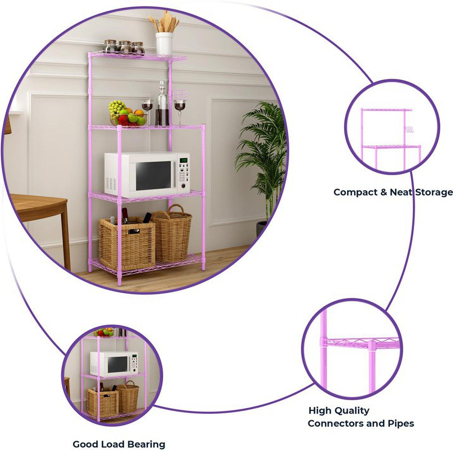 Image of Flipkart Perfect Homes Studio Metal Kitchen Cabinet