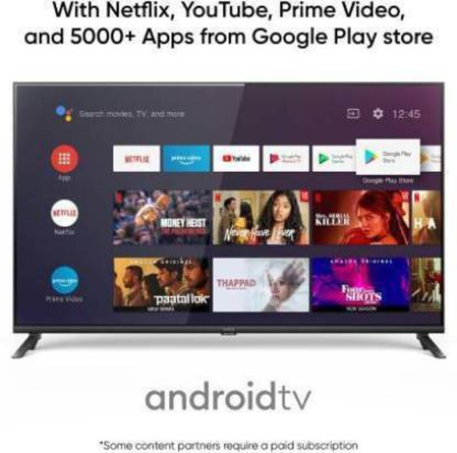 Image of realme 108 cm (43 inch) Full HD LED Smart Android TV