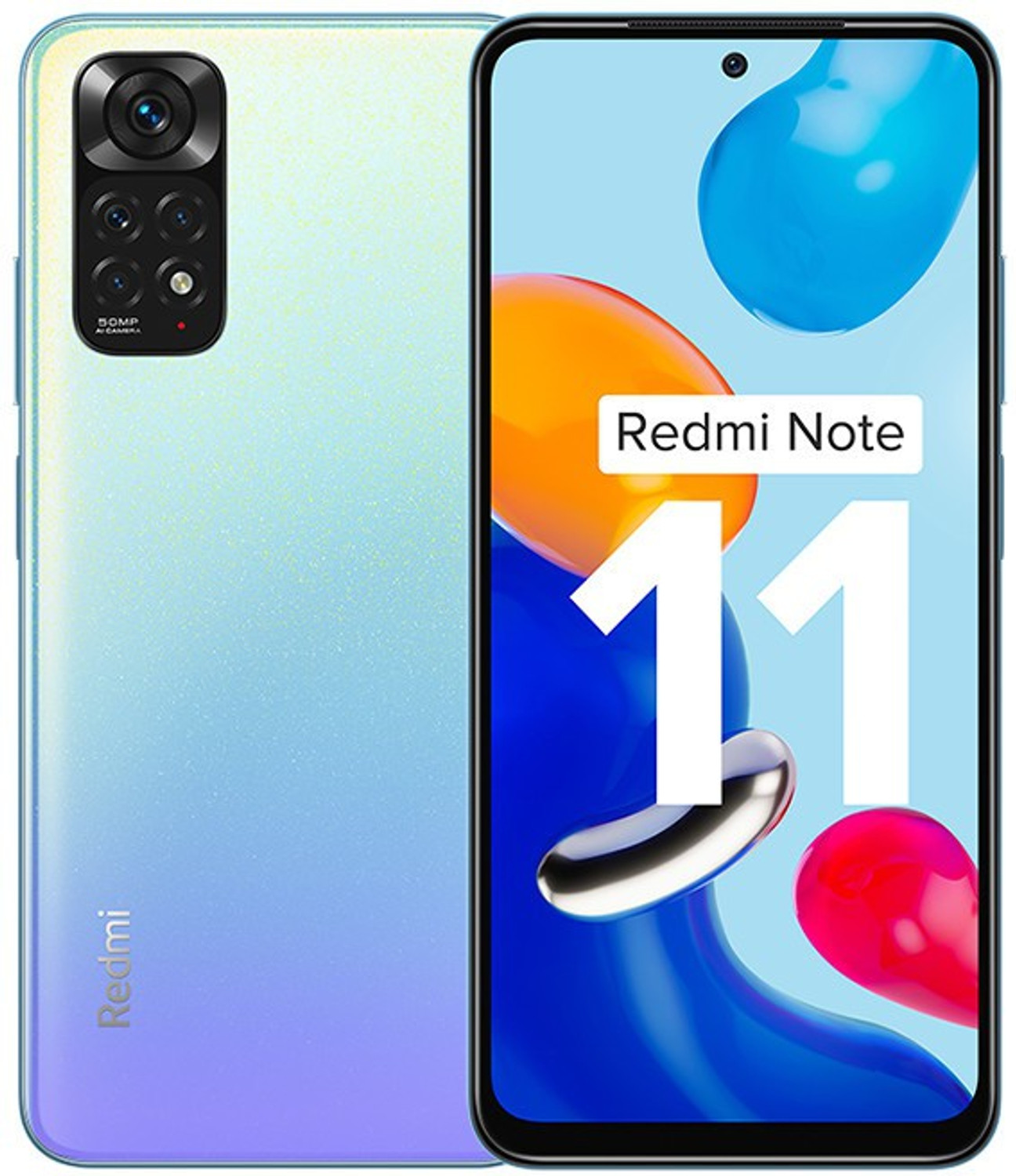 Image of Redmi Note 11 (Starburst White, 64 GB) (4 GB RAM)