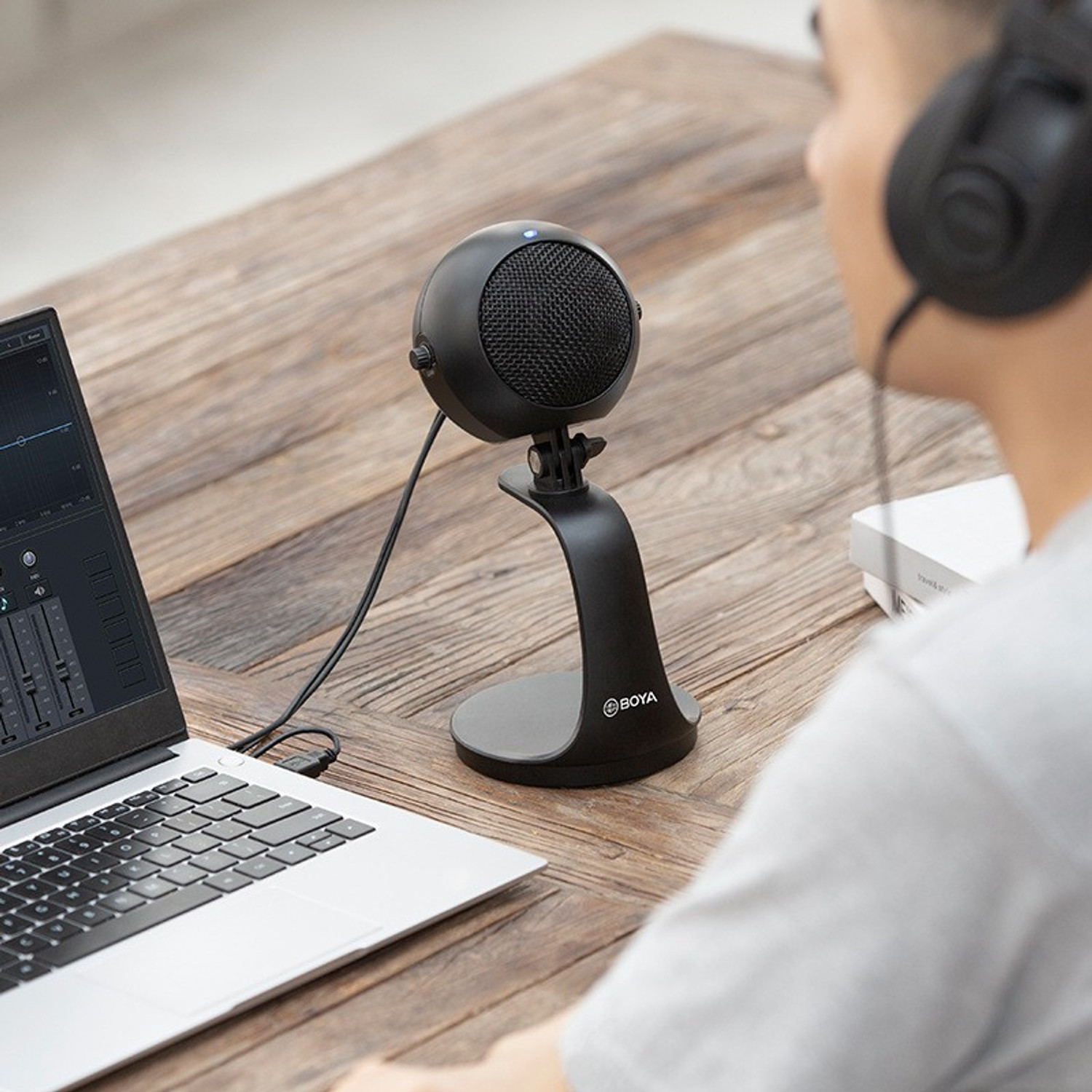 Image of BOYA BY-PM300 USB mic for Computers & Mobile for vocals, meetings, performances Microphone