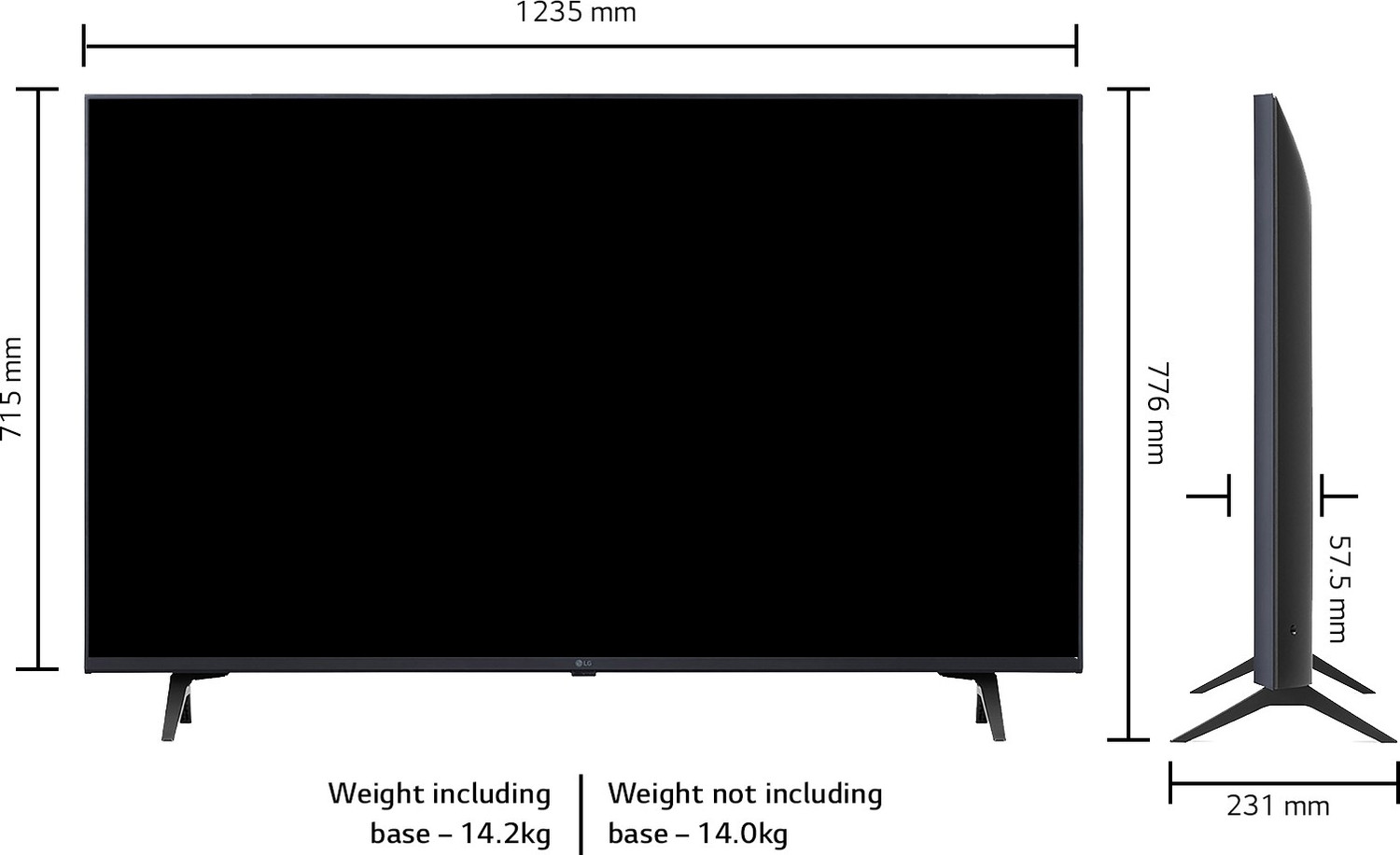 Image of LG 139 cm (55 inch) Ultra HD (4K) LED Smart WebOS TV
