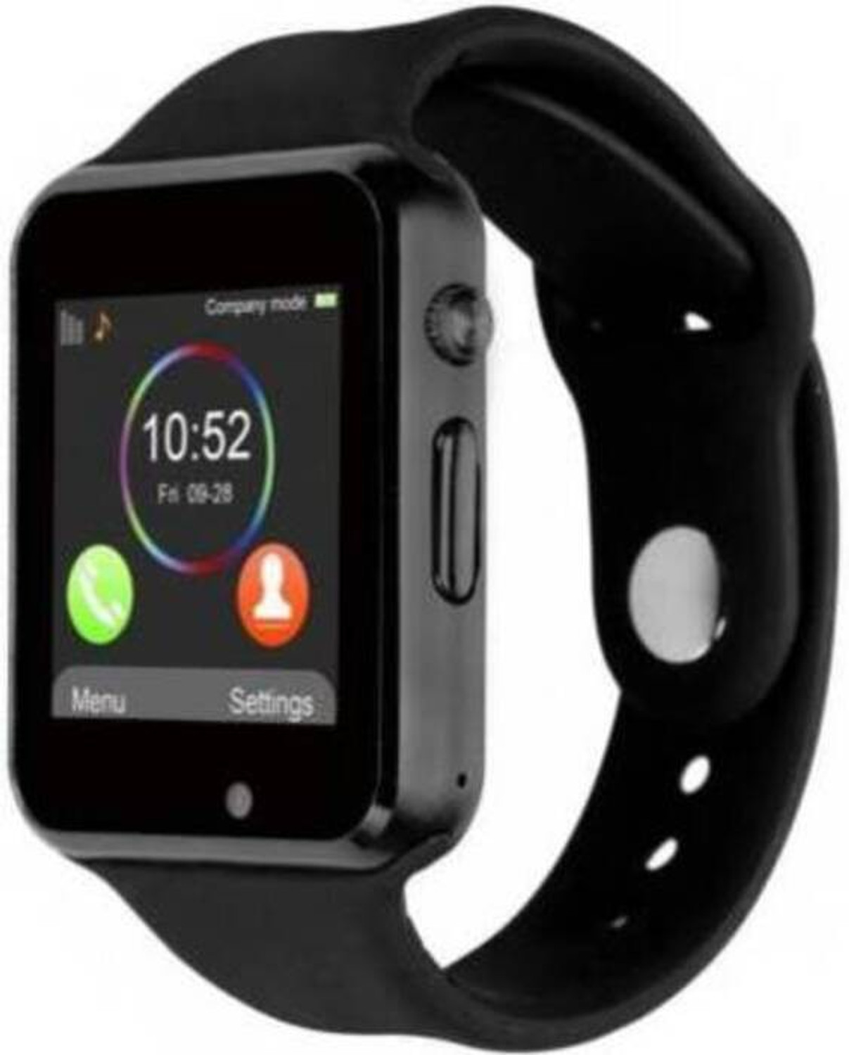 Image of Lastpoint 4G Camera and Sim Card Support watch Smartwatch (Black Strap, free)