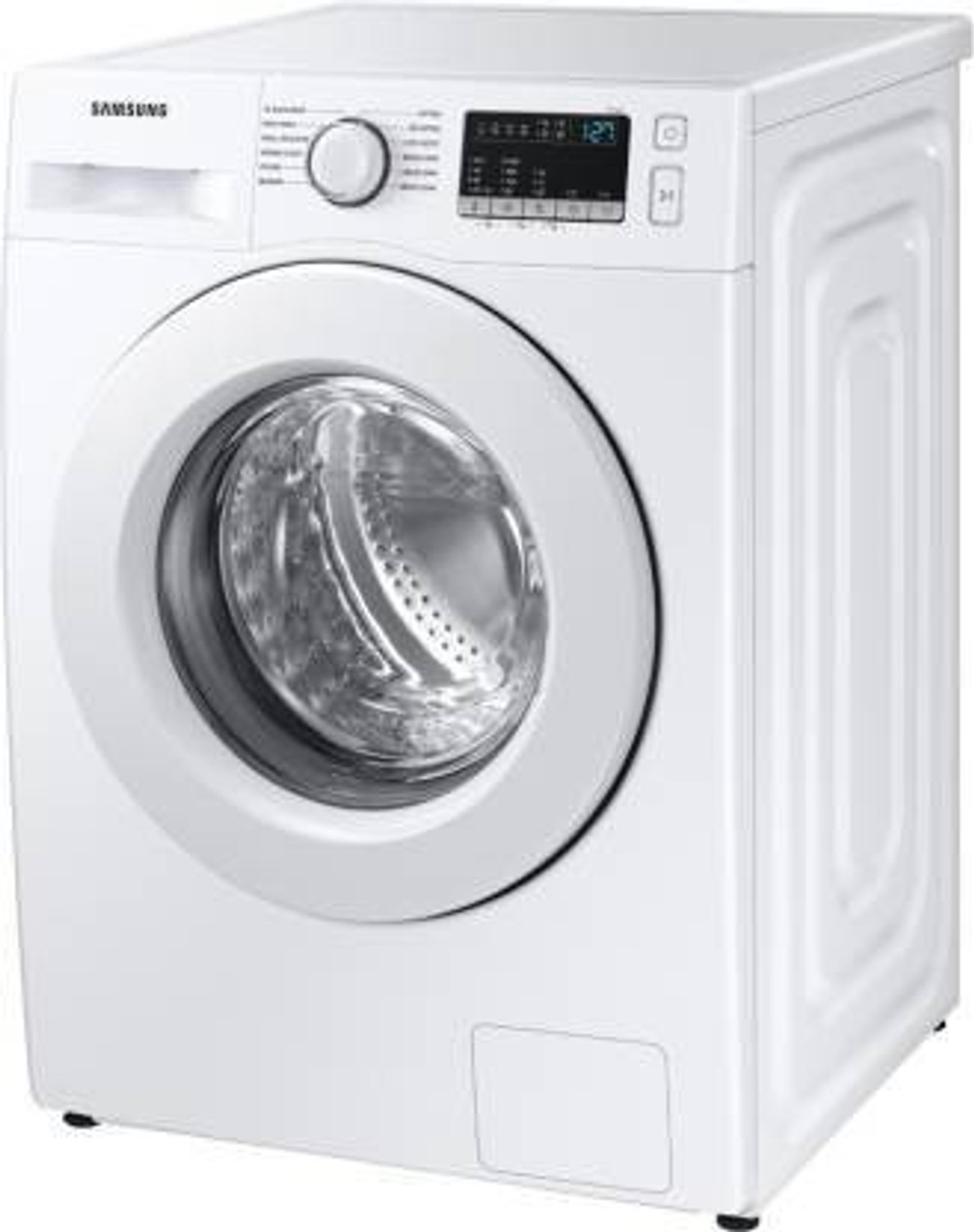 Image of Samsung 7 kg 5 Star, Inverter, Hygiene Steam Diamond Drum Fully Automatic Front Load Washing Machine with In-built Heater White