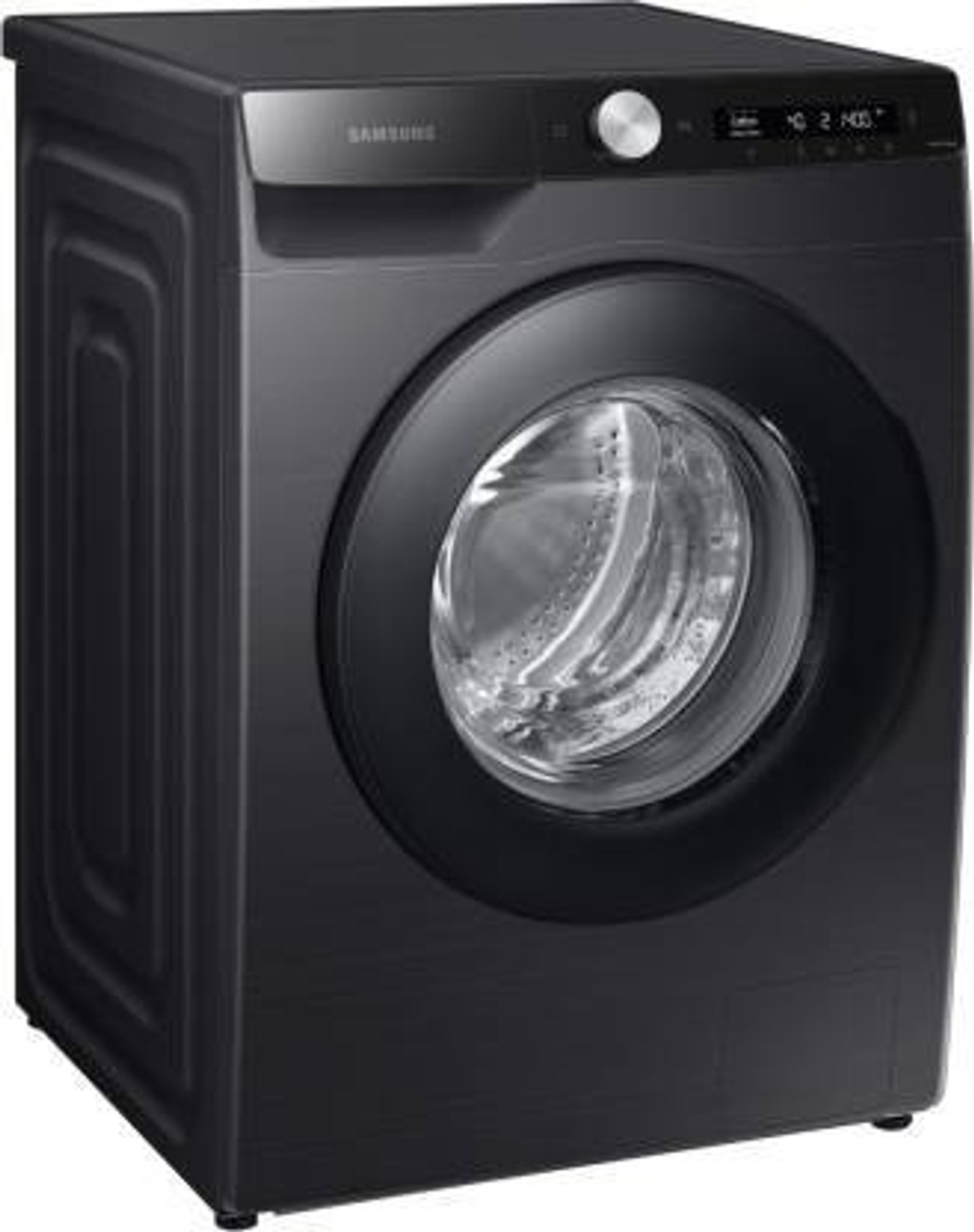 Image of Samsung 8 kg 5 Star, AI Ecobubble, Wi-Fi, Hygiene Steam,Digital Inverter Fully Automatic Front Load Washing Machine with In-built Heater Black