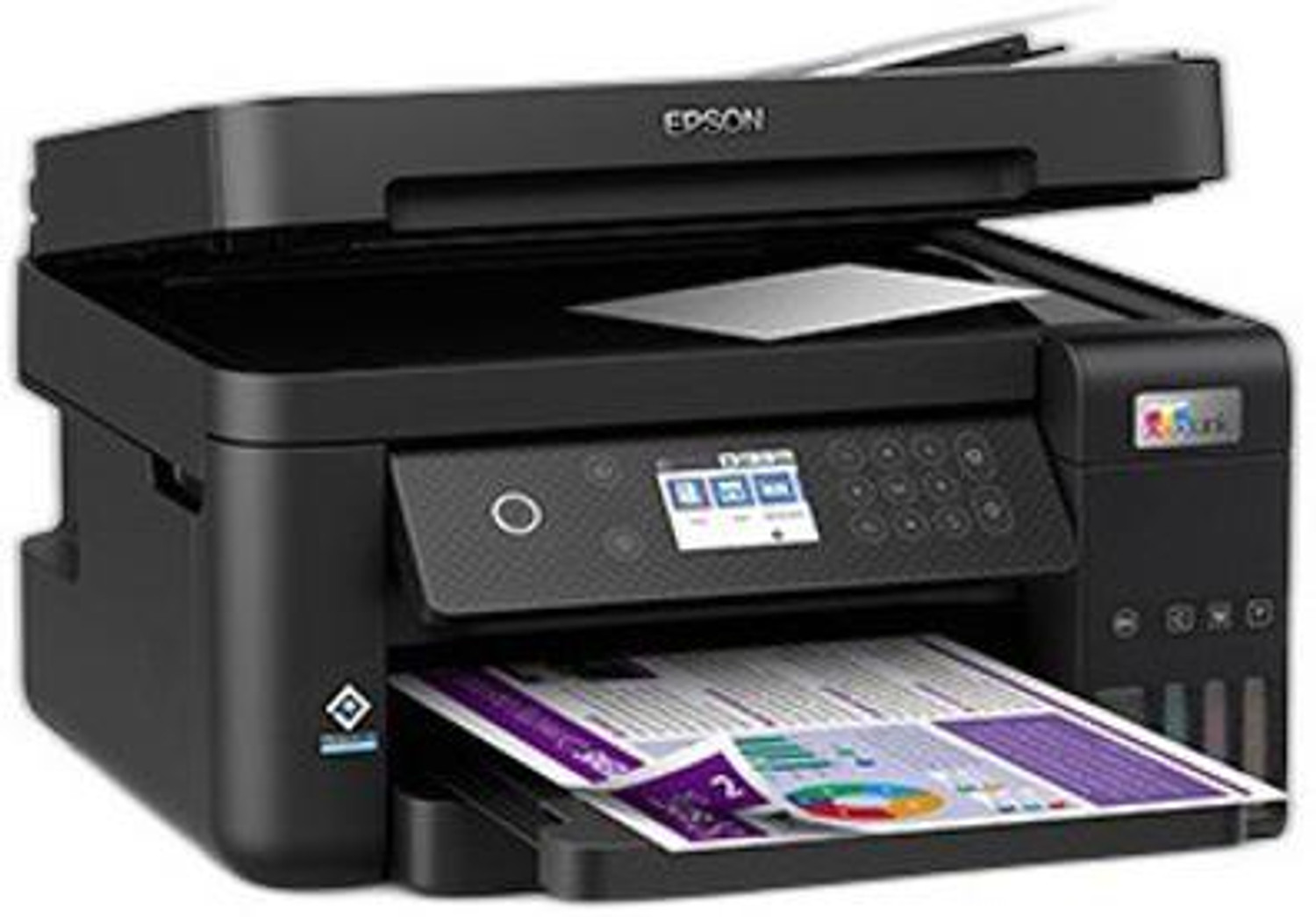 Image of Epson L6270 Multi-function WiFi Color Ink Tank Printer (Color Page Cost: 12 Paise | Black Page Cost: 20 Paise)