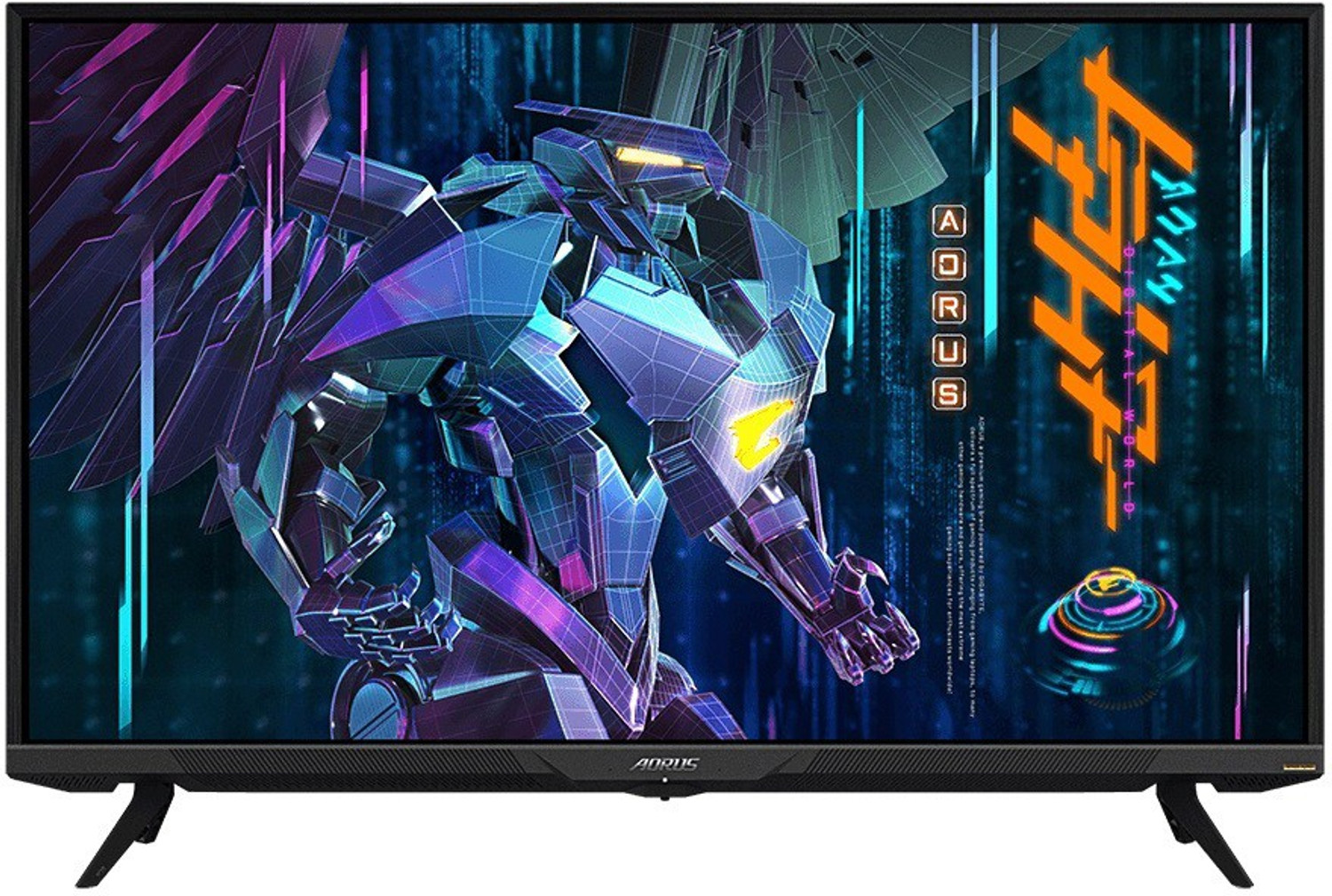 Image of GIGABYTE Aorus 109.22 cm (43 inch) 4K Ultra HD VA Panel with HDR, DisplayPort 1.4, HDMI 2.1, USB Type-C, 3840 X 2160 Display Gaming Monitor (AORUS FV43U)