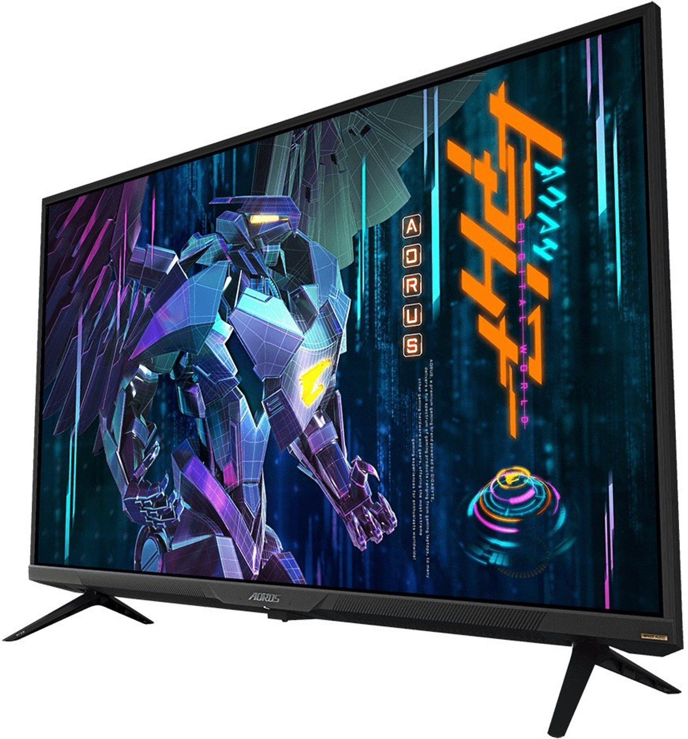 Image of GIGABYTE Aorus 109.22 cm (43 inch) 4K Ultra HD VA Panel with HDR, DisplayPort 1.4, HDMI 2.1, USB Type-C, 3840 X 2160 Display Gaming Monitor (AORUS FV43U)