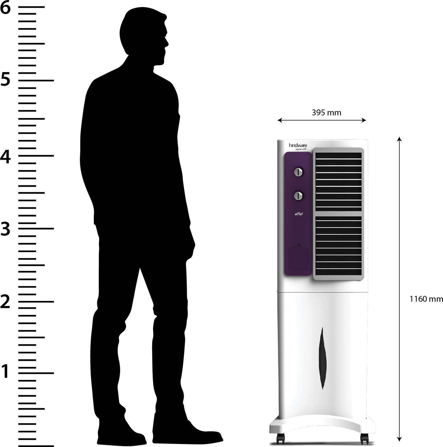 Image of Hindware 42 L Tower Air Cooler