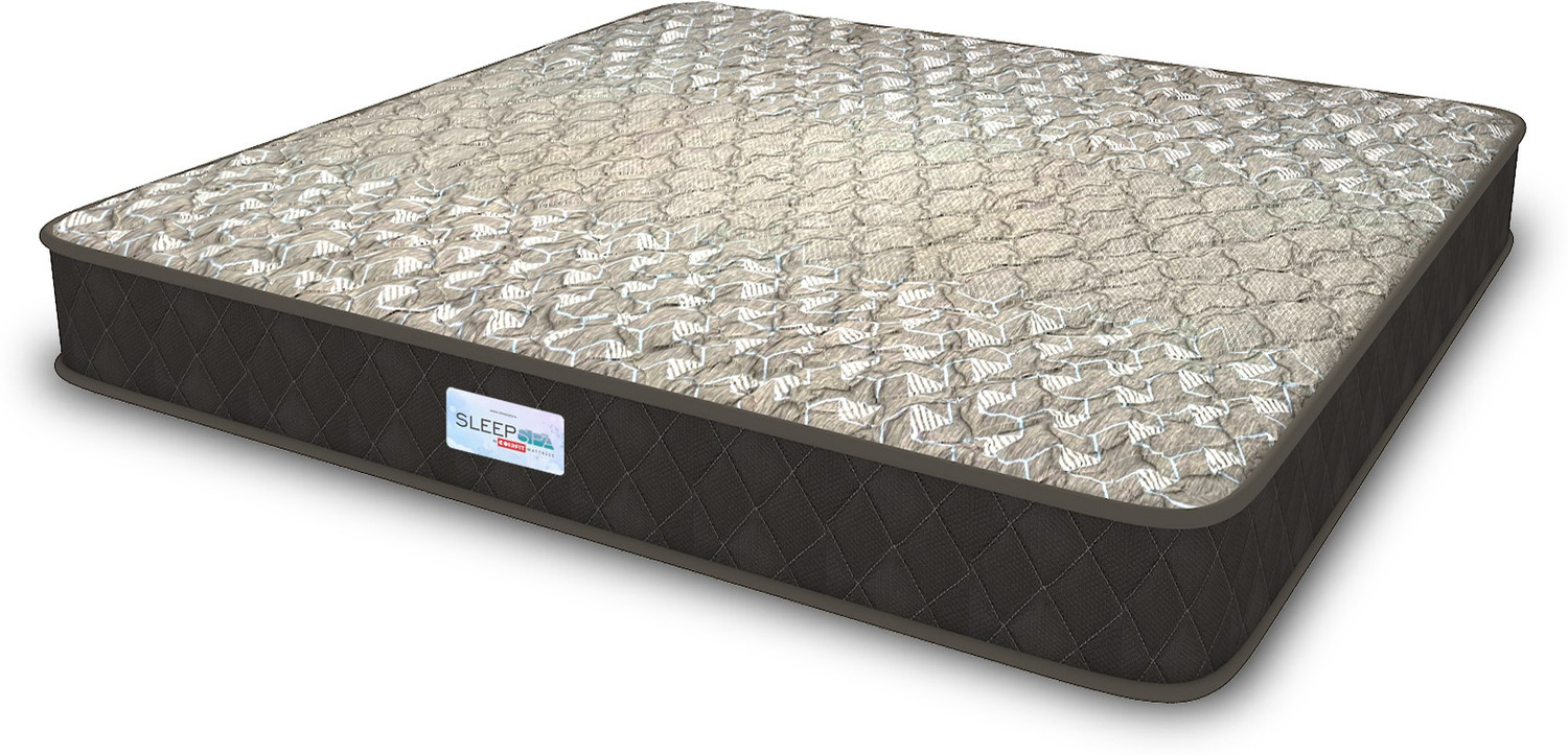 Image of SLEEP SPA MEMOLATEX Visco Pro Memory Foam with Bamboo Charcoal fabric 6 inch Single Latex Foam Mattress