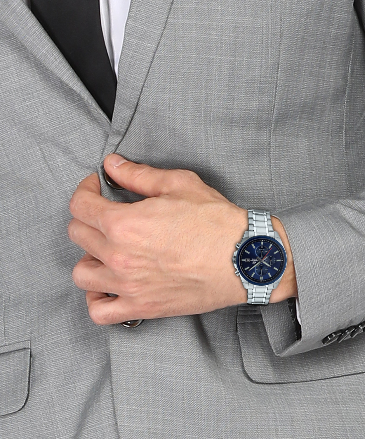 Image of CASIO EFV-610DB-2AVUDF Edifice Analog Watch - For Men