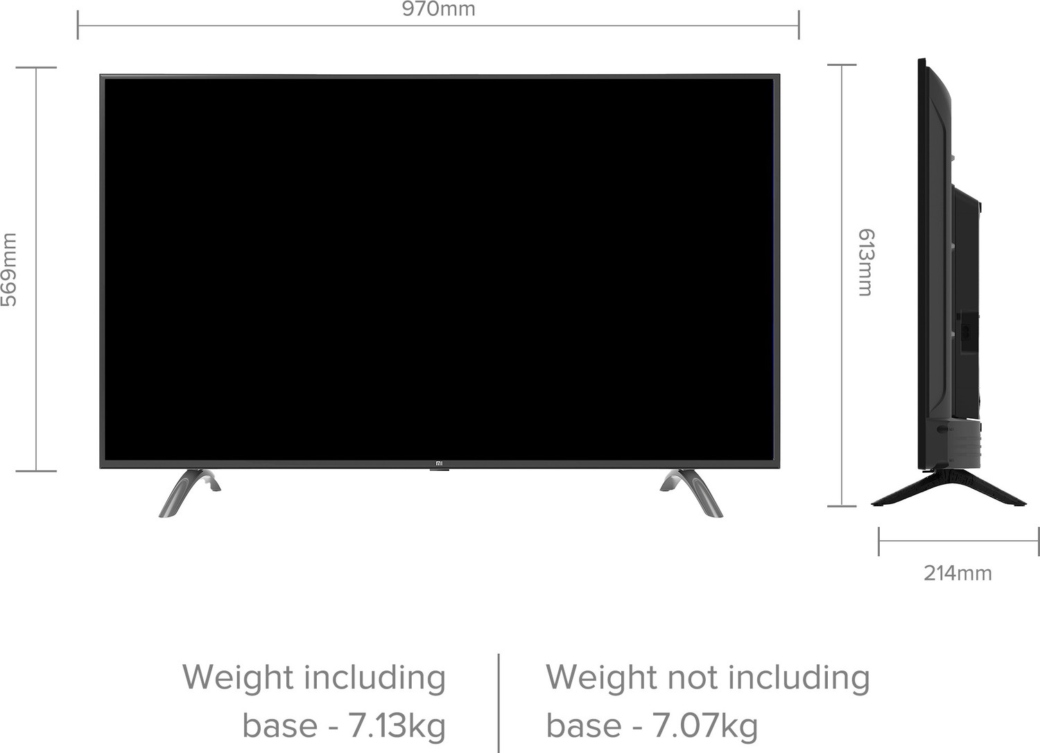 Image of XIAOMI by Mi 4A 108 cm (43 inch) Full HD LED Smart Android TV