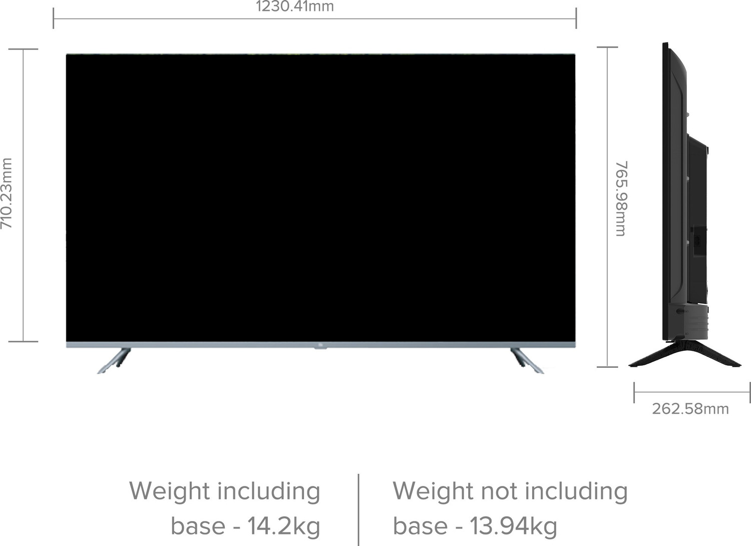 Image of XIAOMI by Mi Q1 138.8 cm (55 inch) QLED Ultra HD (4K) Smart Android TV with Dolby Vision and 30W Audio