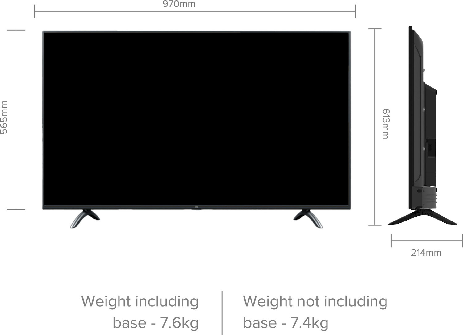 Image of XIAOMI 4X 108 cm (43 inch) Ultra HD (4K) LED Smart Android TV