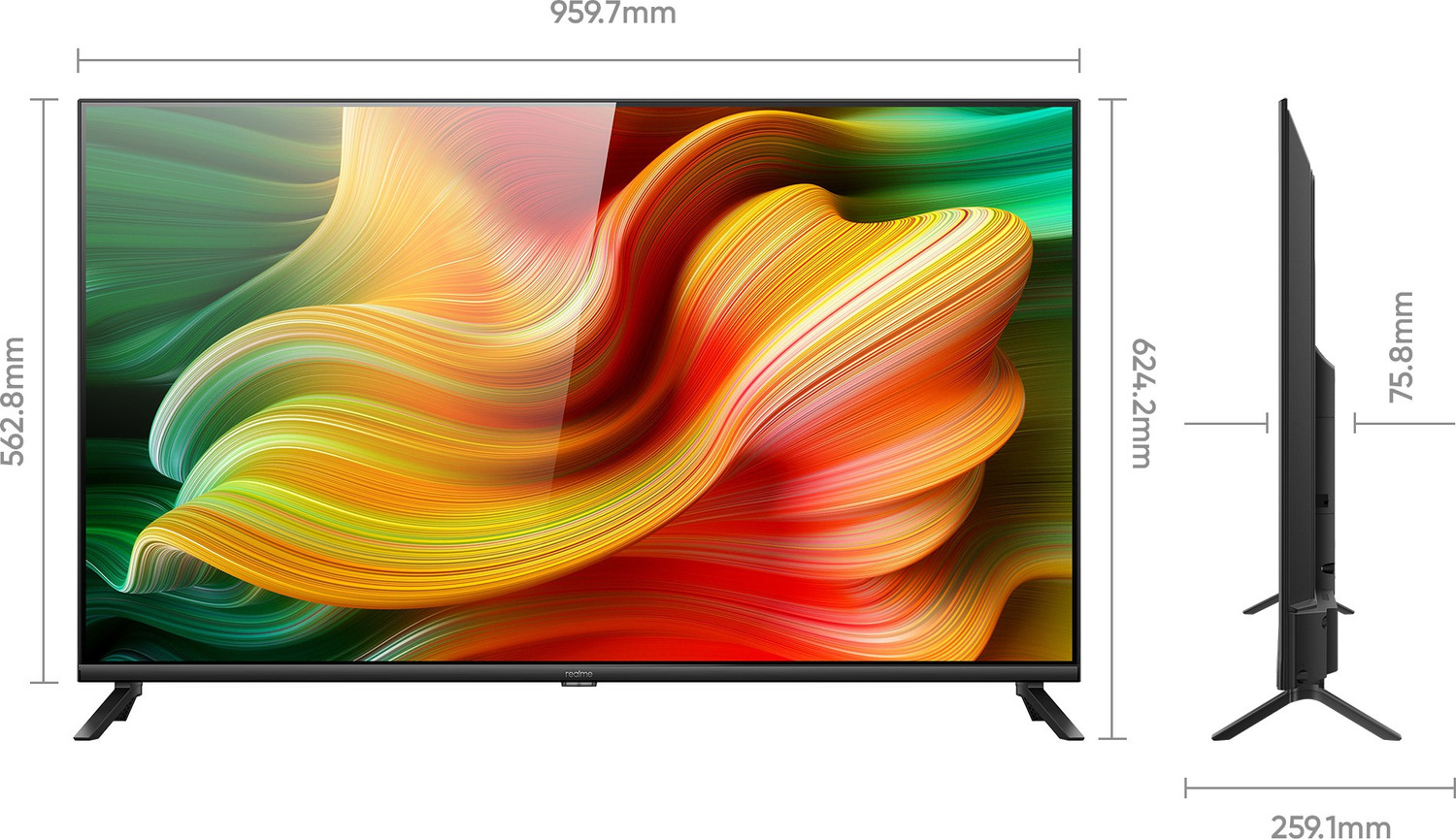 Image of realme 108 cm (43 inch) Full HD LED Smart Android TV