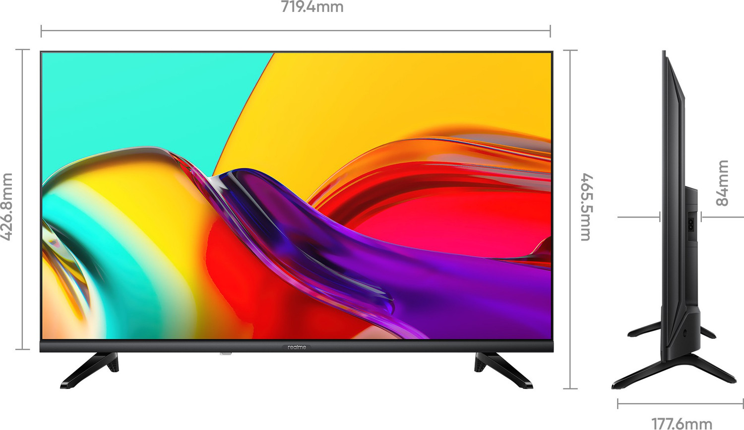 Image of realme NEO 80 cm (32 inch) HD Ready LED Smart Linux TV (RMV2101)