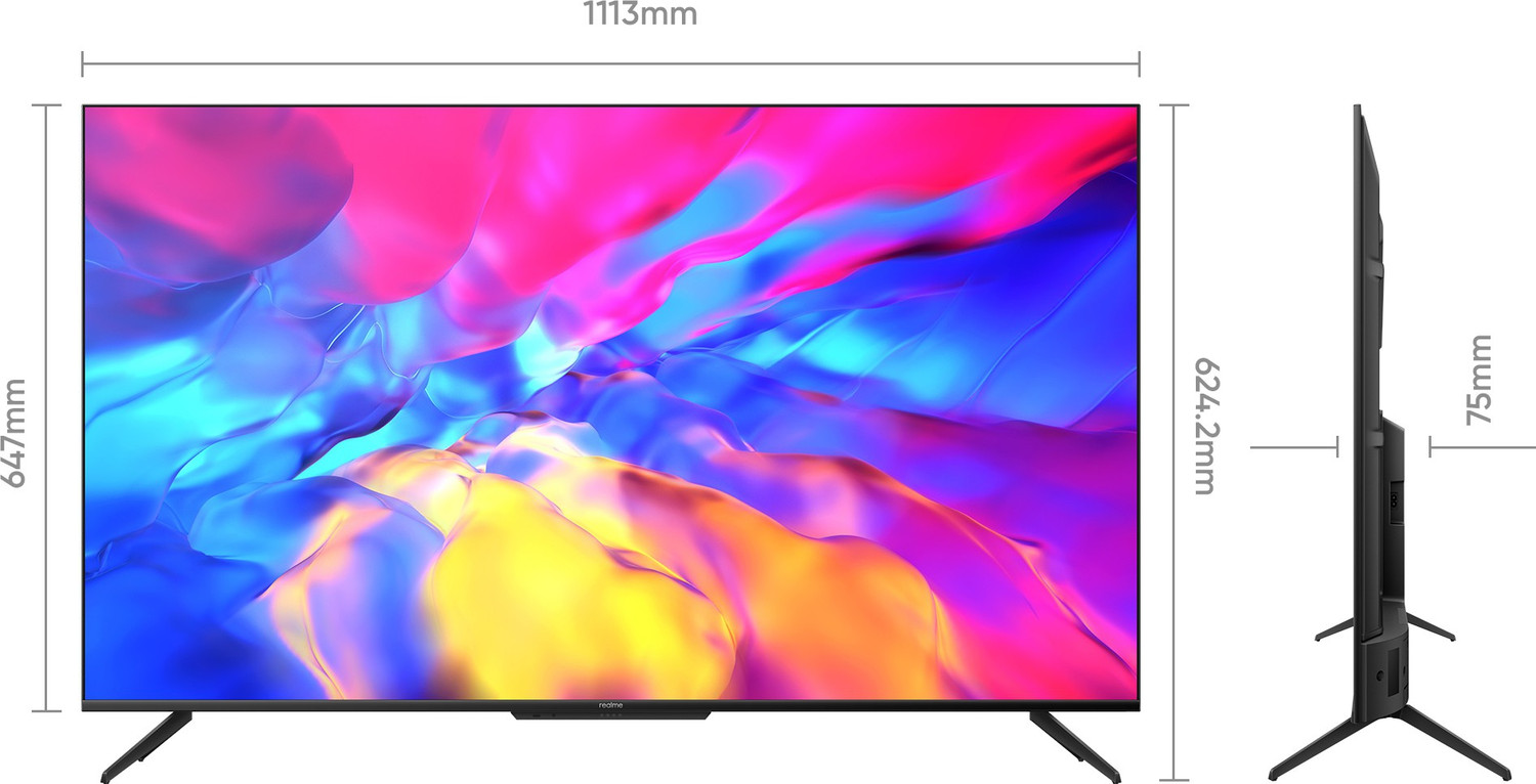 Image of realme 126 cm (50 inch) Ultra HD (4K) LED Smart Android TV with Handsfree Voice Search and Dolby Vision & Atmos