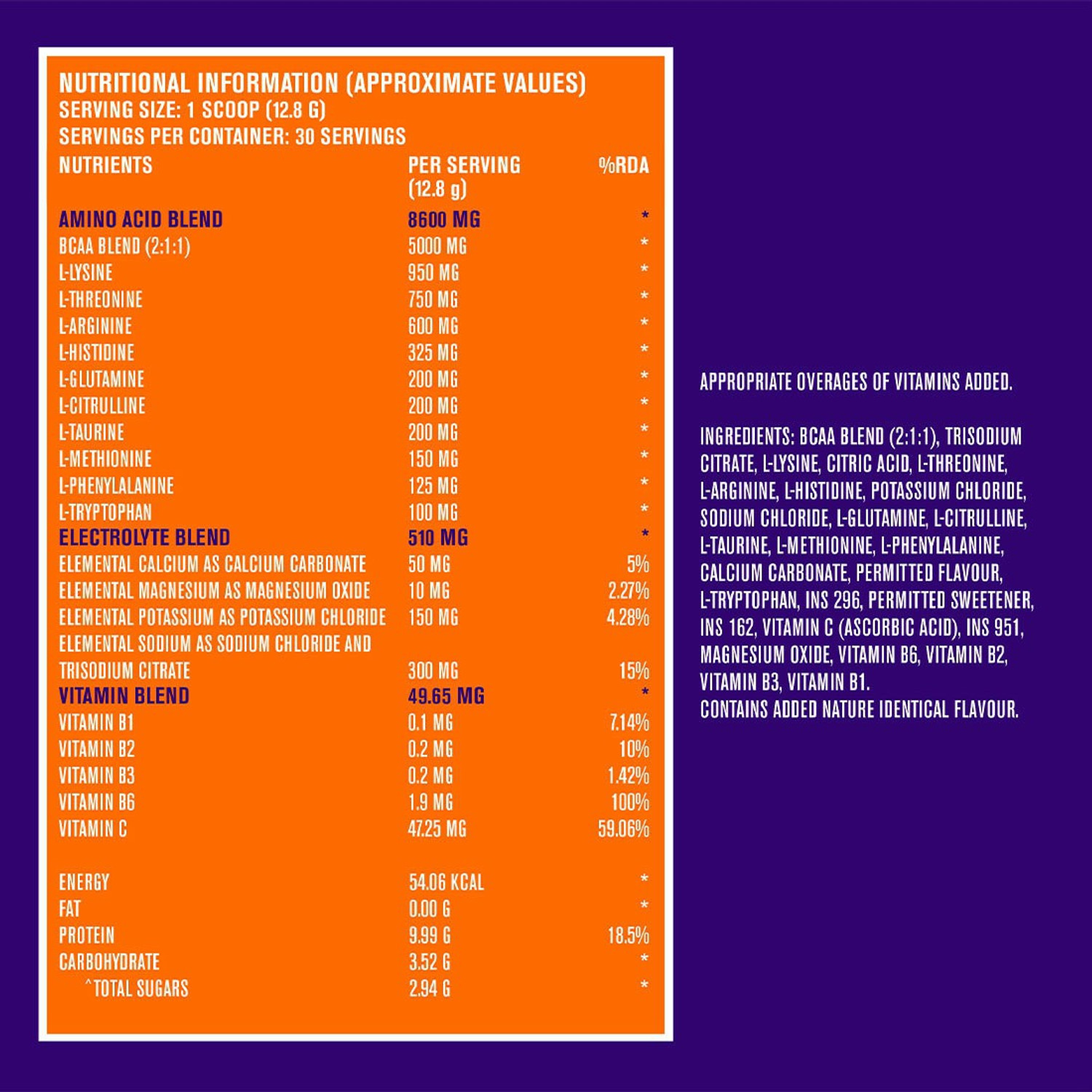 Image of FAST&UP EAA Intra-Training drink with BCAA+Electrolyte Blend+Vitamin Booster EAA (Essential Amino Acids)