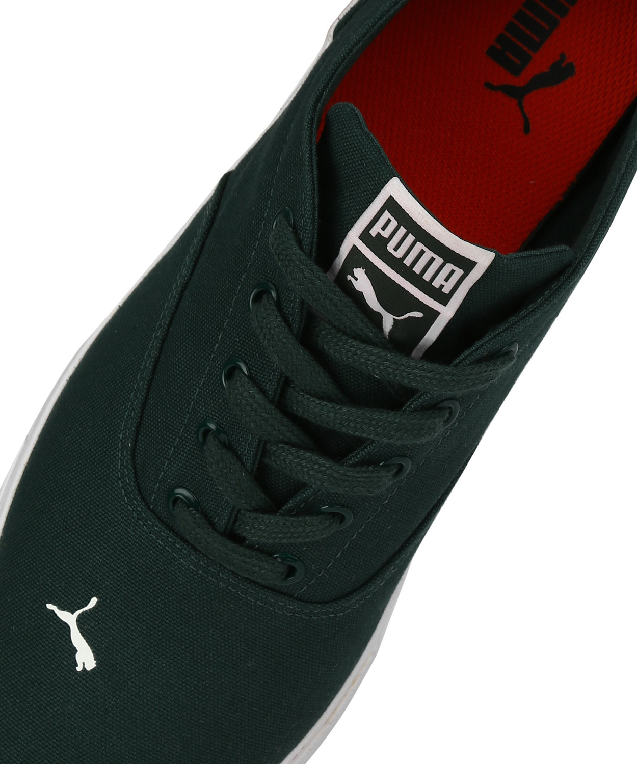 PUMA Icon Canvas Shoes For Men Green Price History
