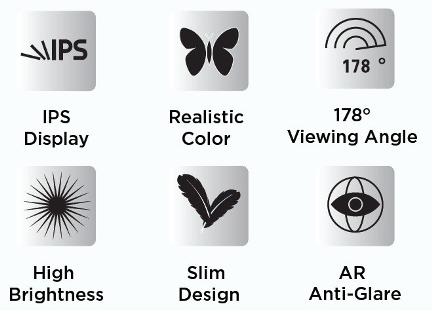 Image of iVoomi 43.18 cm (17 inch) Full HD LED Backlit Monitor (Square IV-L19O1HDM)