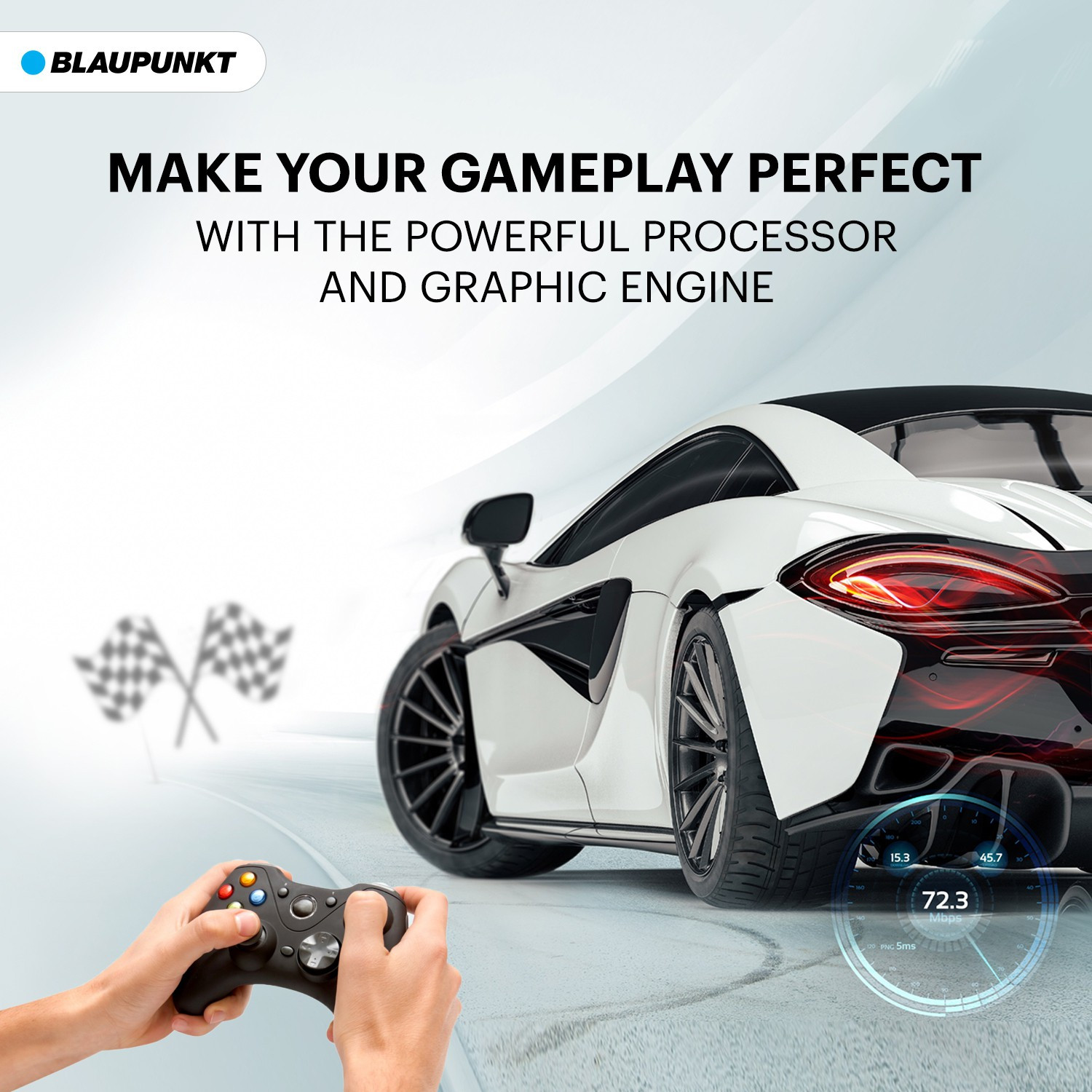 Image of Blaupunkt Cybersound 98 cm (40 Inch) HD Ready LED Smart Android TV with 40W Speaker