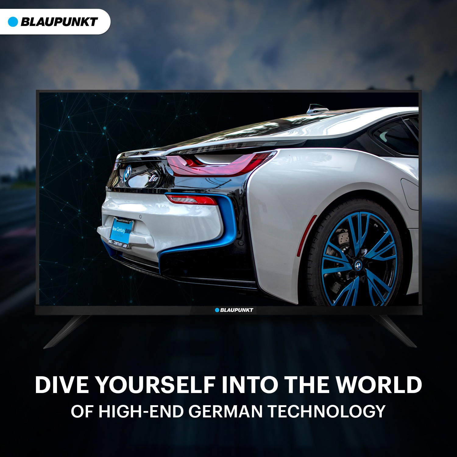 Image of Blaupunkt Cybersound 108 cm (43 Inch) Full HD LED Smart Android TV with 40W Speaker