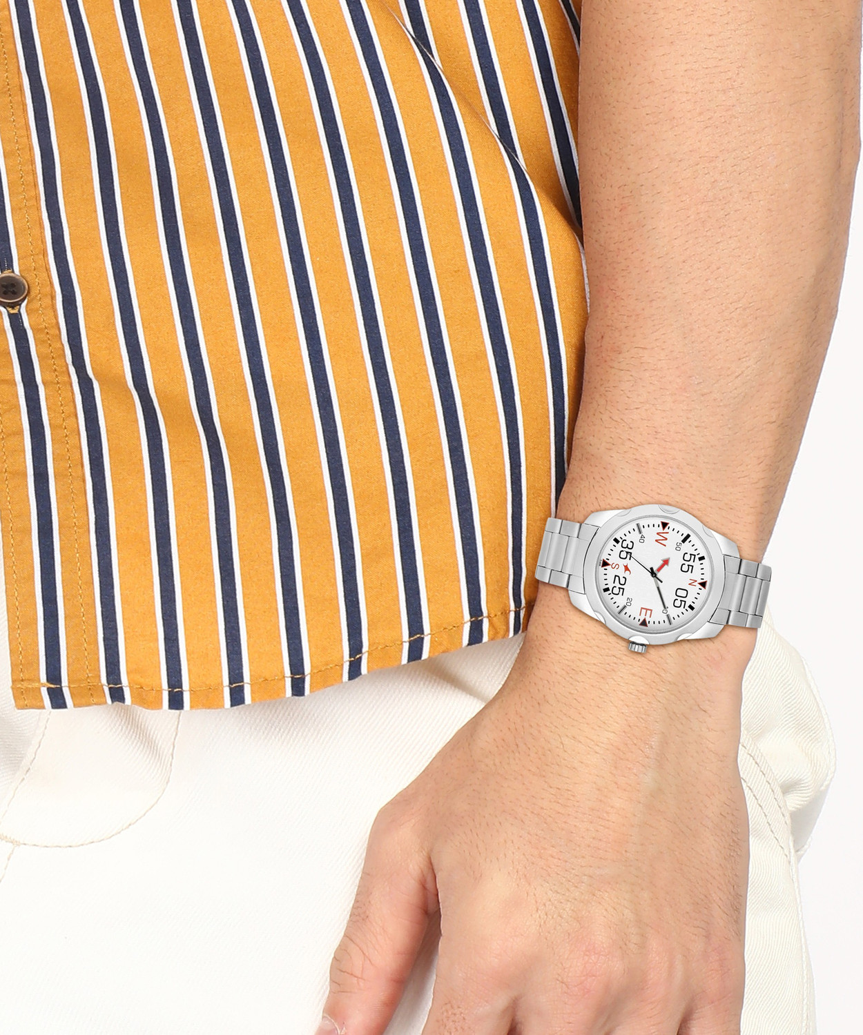 Image of Fastrack NM3123SM05 Road Trip Analog Watch - For Men