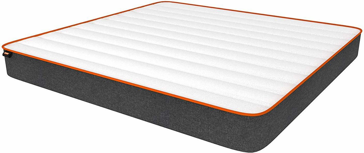 Image of SLEEP SPA DUET Z with SrtX� Technology 6 inch King High Resilience (HR) Foam Mattress
