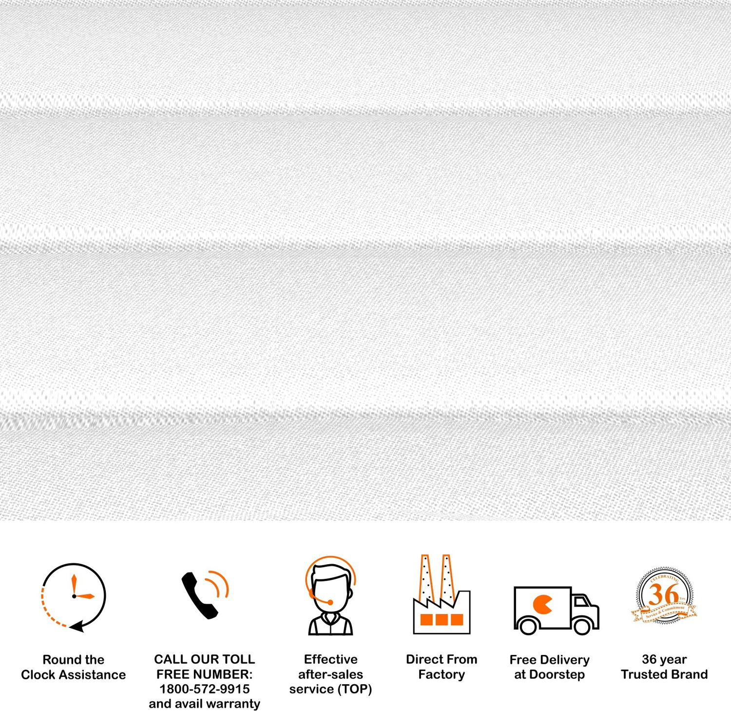 Image of SLEEPSPA 3-Zone Responsive Cooling Crystal Tech. 6 inch Double Memory Foam Mattress