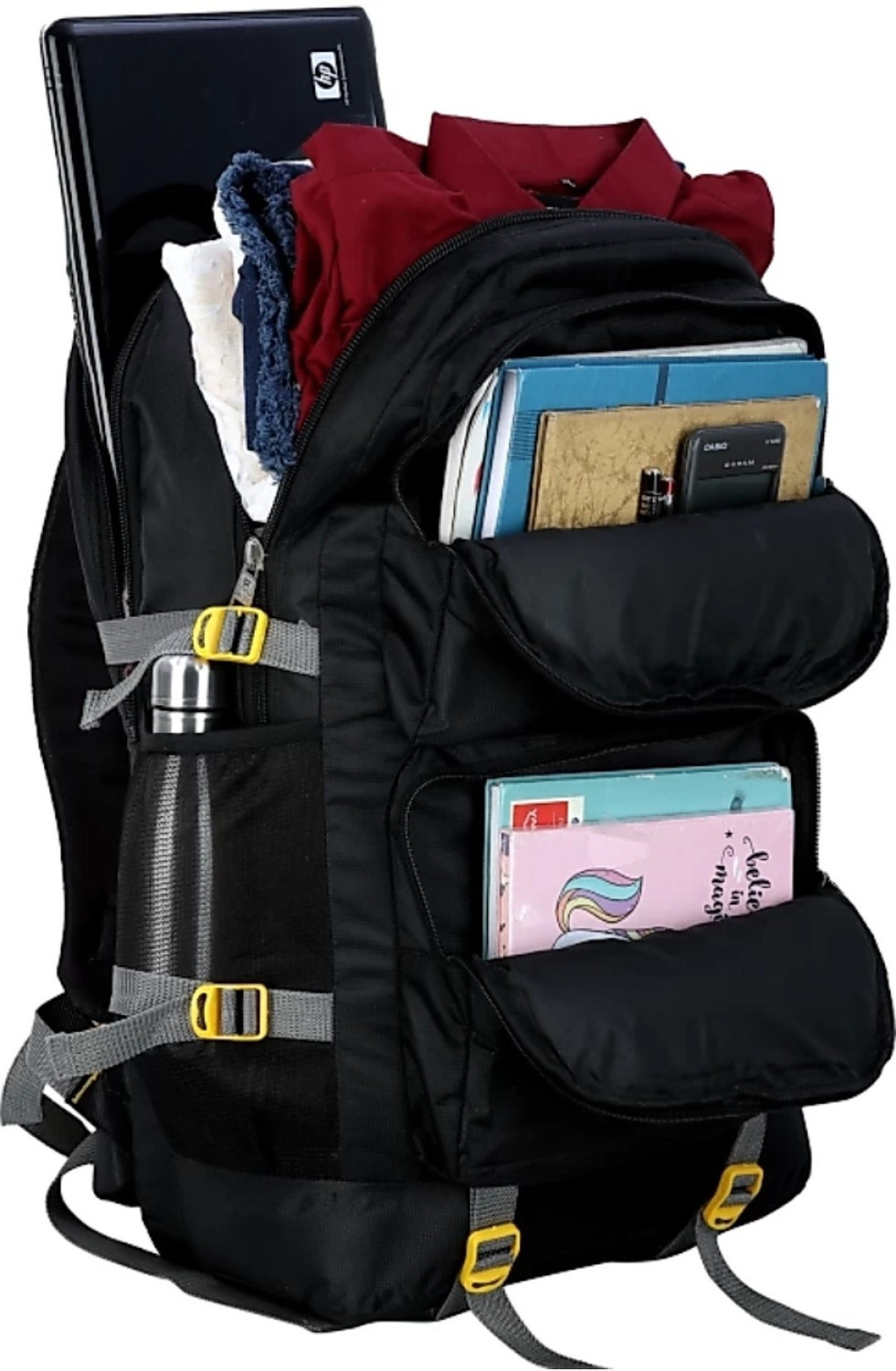 Image of Sky Touch 60L TREKKING RUCKSACK HIKING TRAVEL BAG PACK WATERPROOF OUTDOOR BAG. Rucksack - 60 L