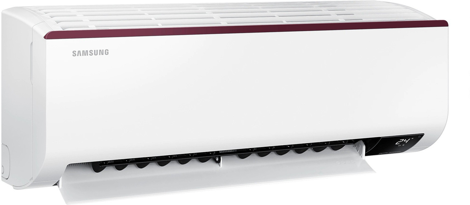 Image of SAMSUNG 5 in 1 convertible cooling 1.5 Ton 3 Star Split Inverter AC - White, Purple (AR18BY3ZAPG, Copper Condenser)