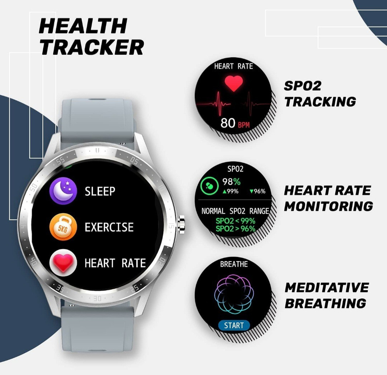 Image of fire boltt BSW003 Smartwatch