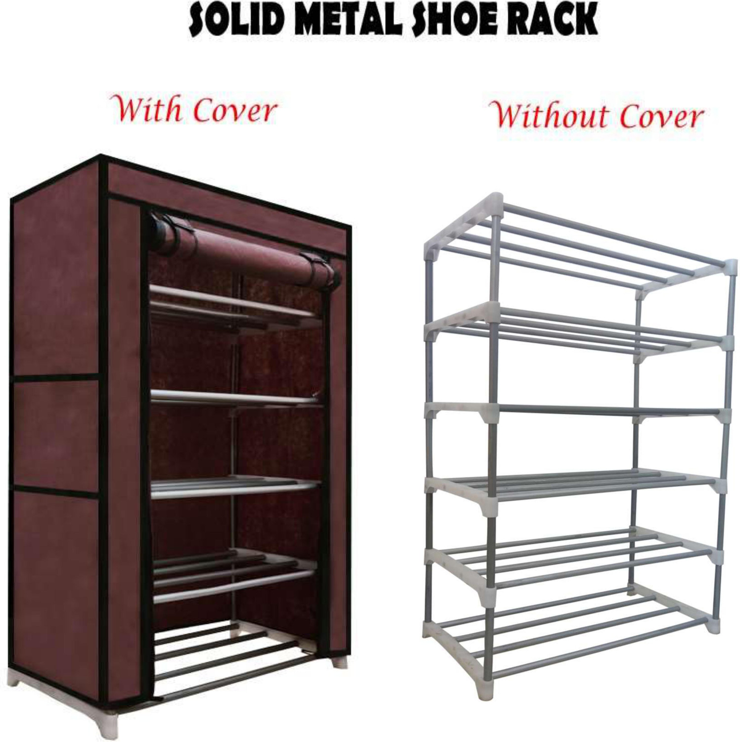 Metal chappal stand best sale