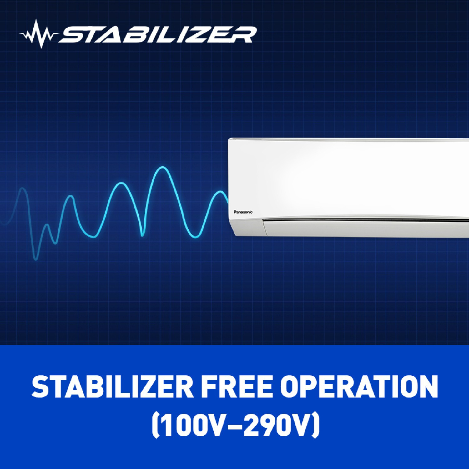 Image of Panasonic 2 Ton 5 Star Split Inverter AC with Wi-fi Connect - White (CS /CU-NU24XKYWA, Copper Condenser)