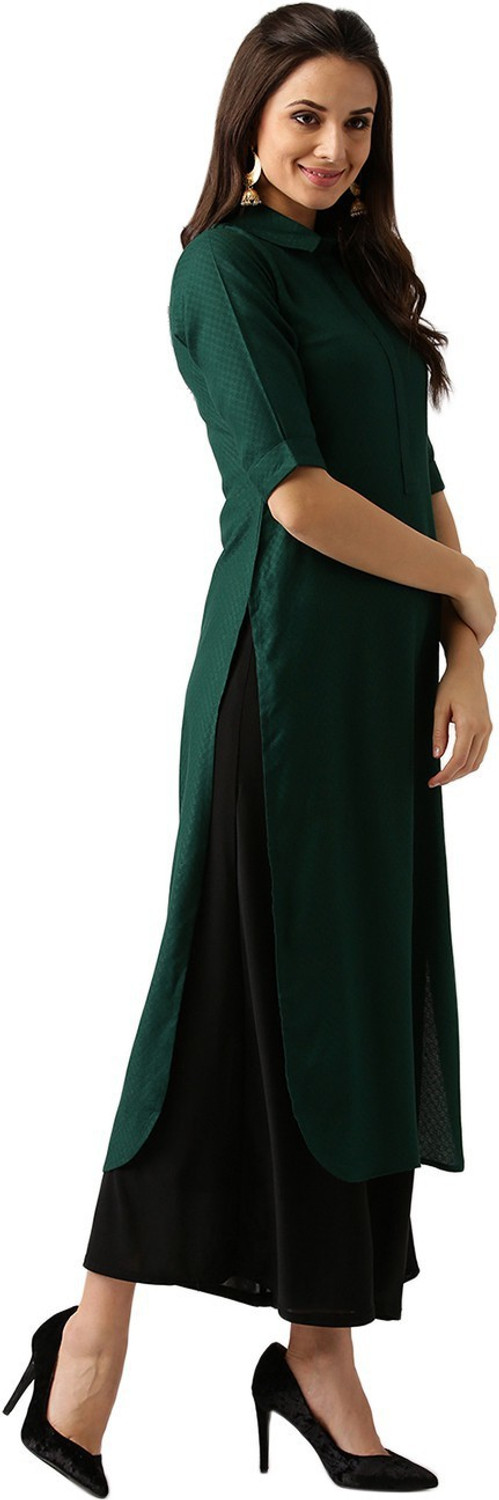 Image of LIBAS Women Abstract Pathani Kurta