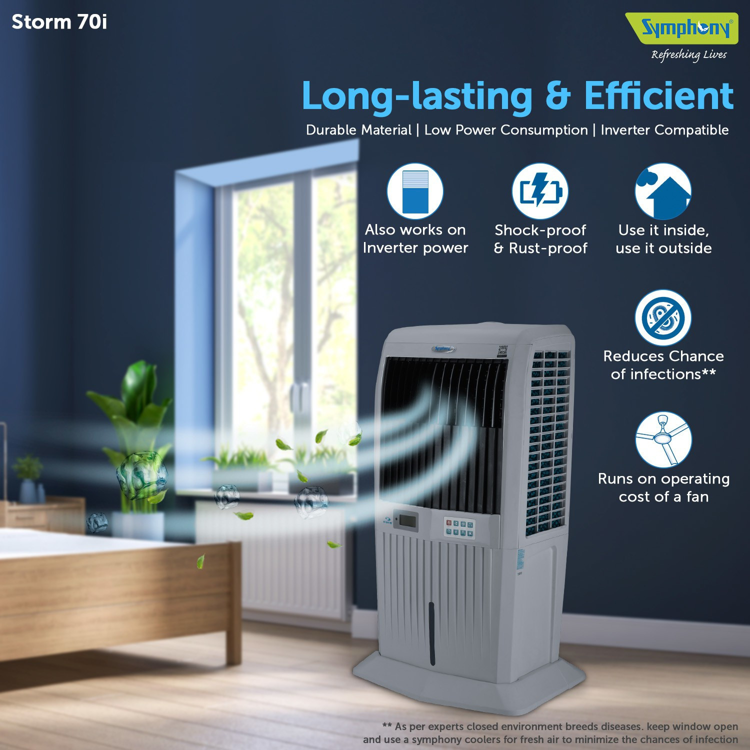 Image of Symphony 70 L Desert Air Cooler