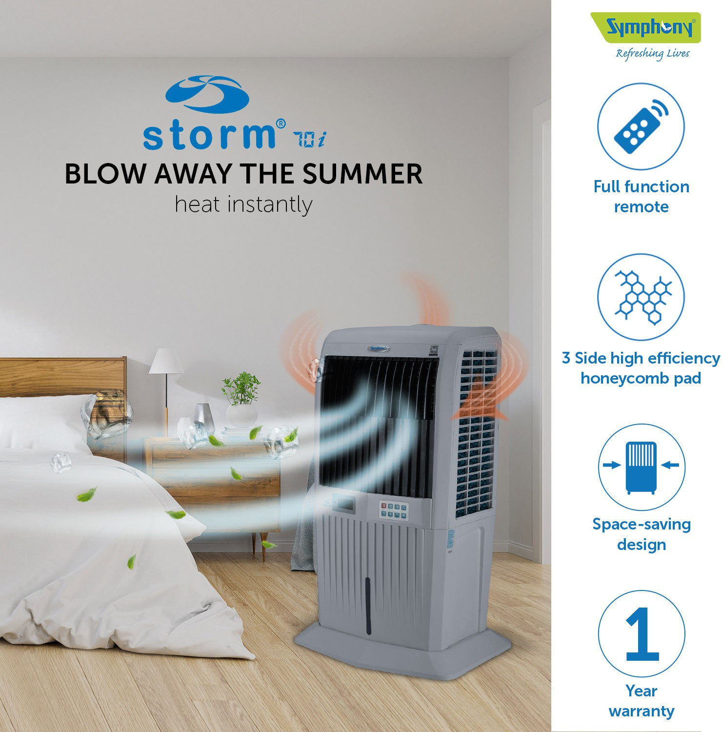 Image of Symphony 70 L Desert Air Cooler